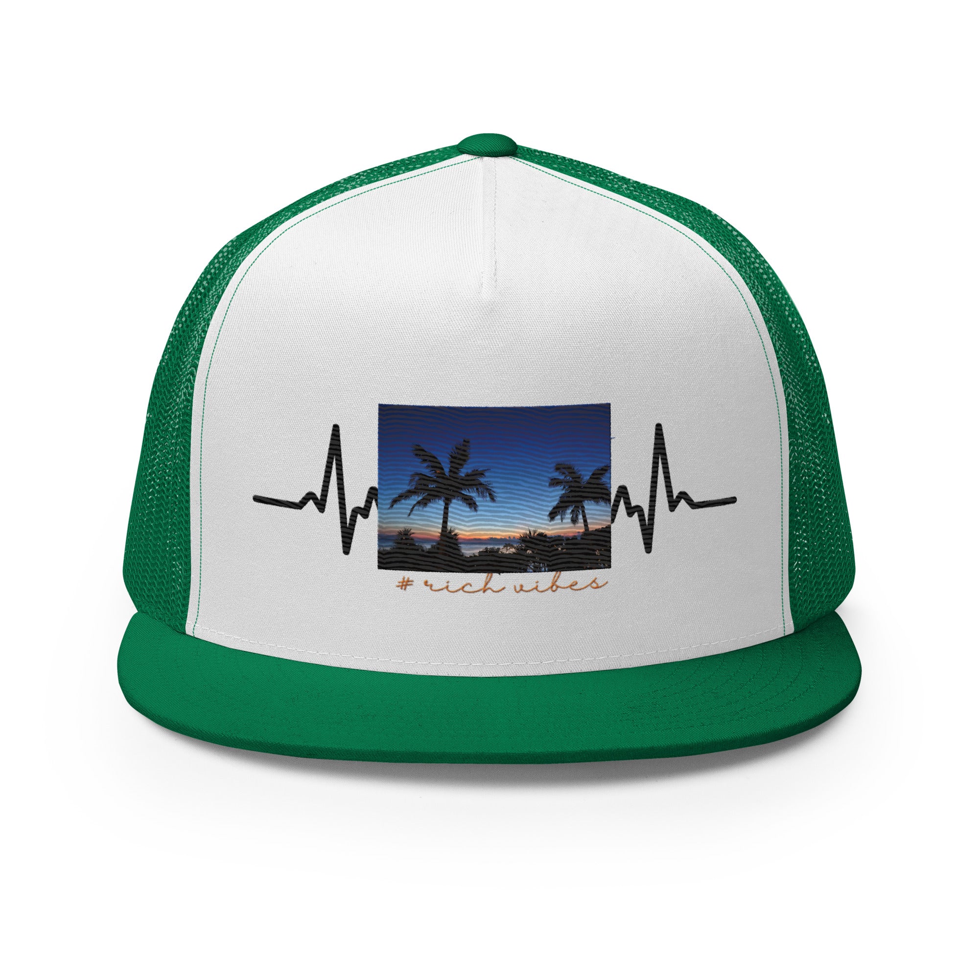 RV5 Rich Vibes Okinawa Beach Pulse - Trucker Cap
