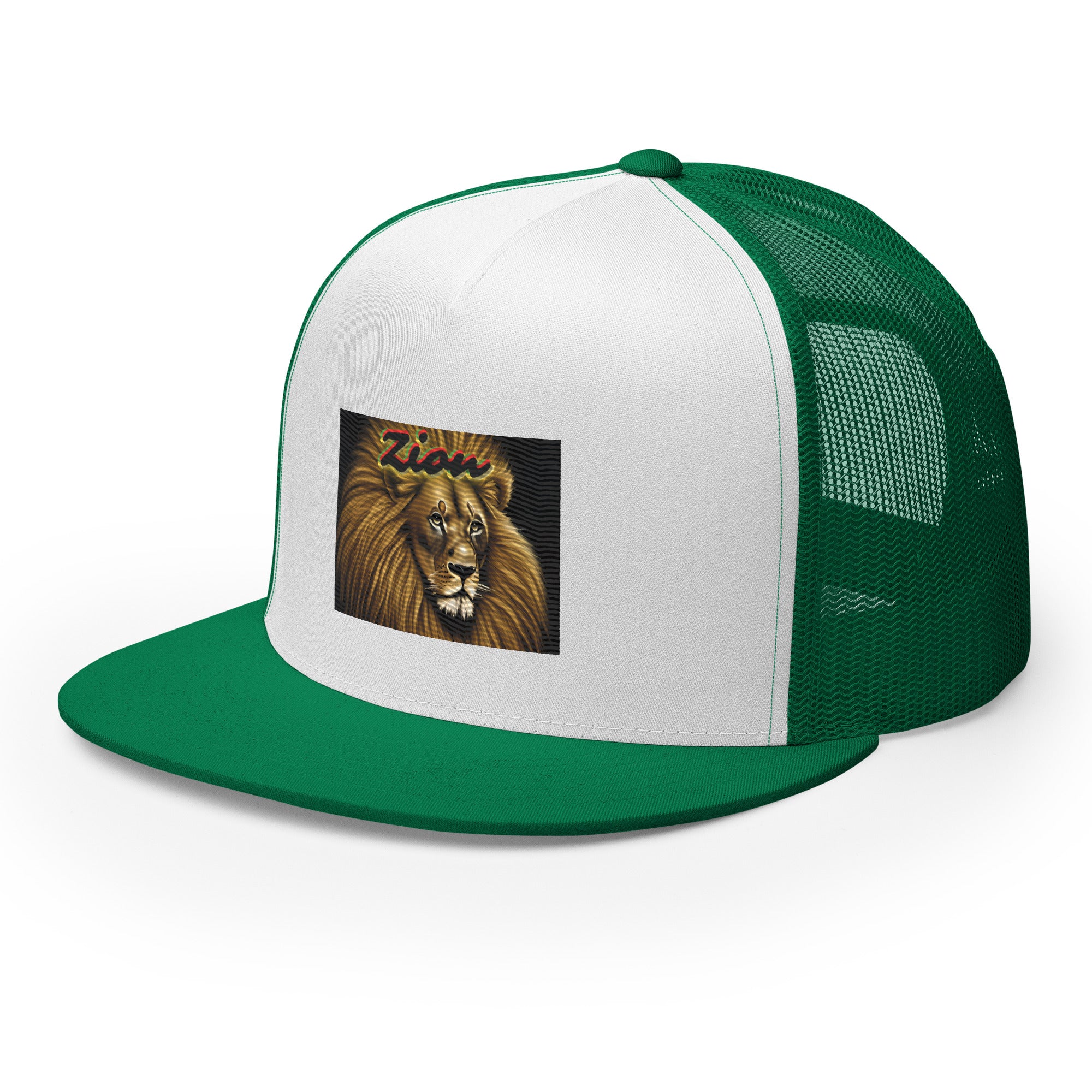 Rich Vibes Zion King Of The Jungle Black - Trucker Cap