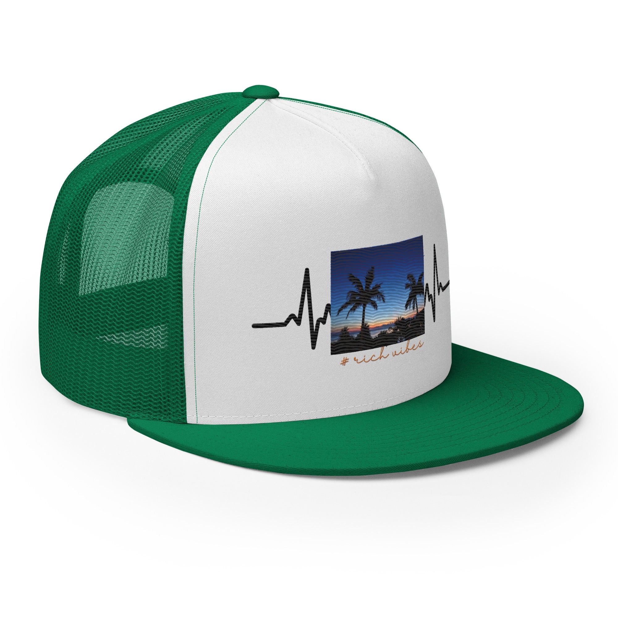 RV5 Rich Vibes Okinawa Beach Pulse - Trucker Cap