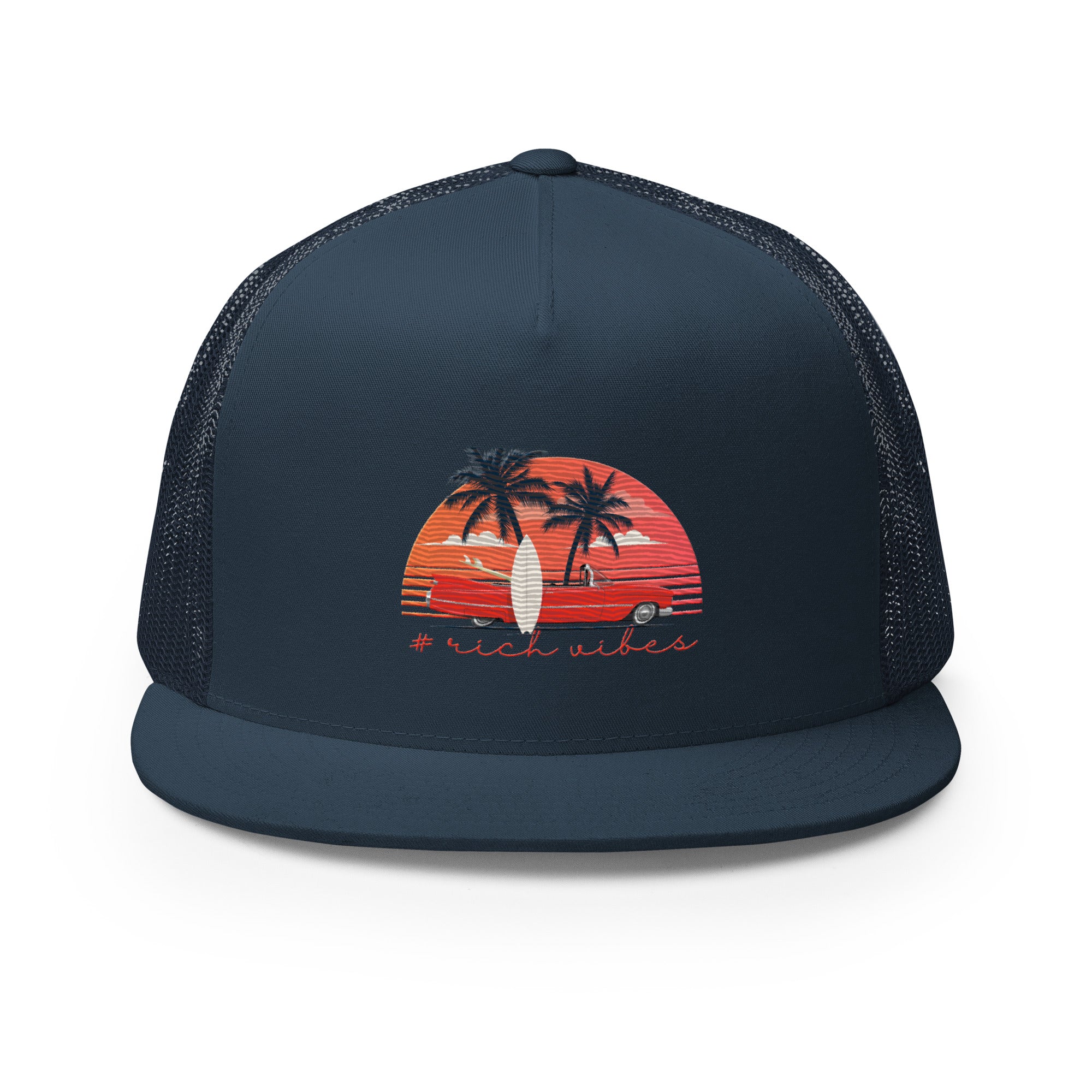 RV5 RR Surfs Up Sunset Classic - Trucker Cap