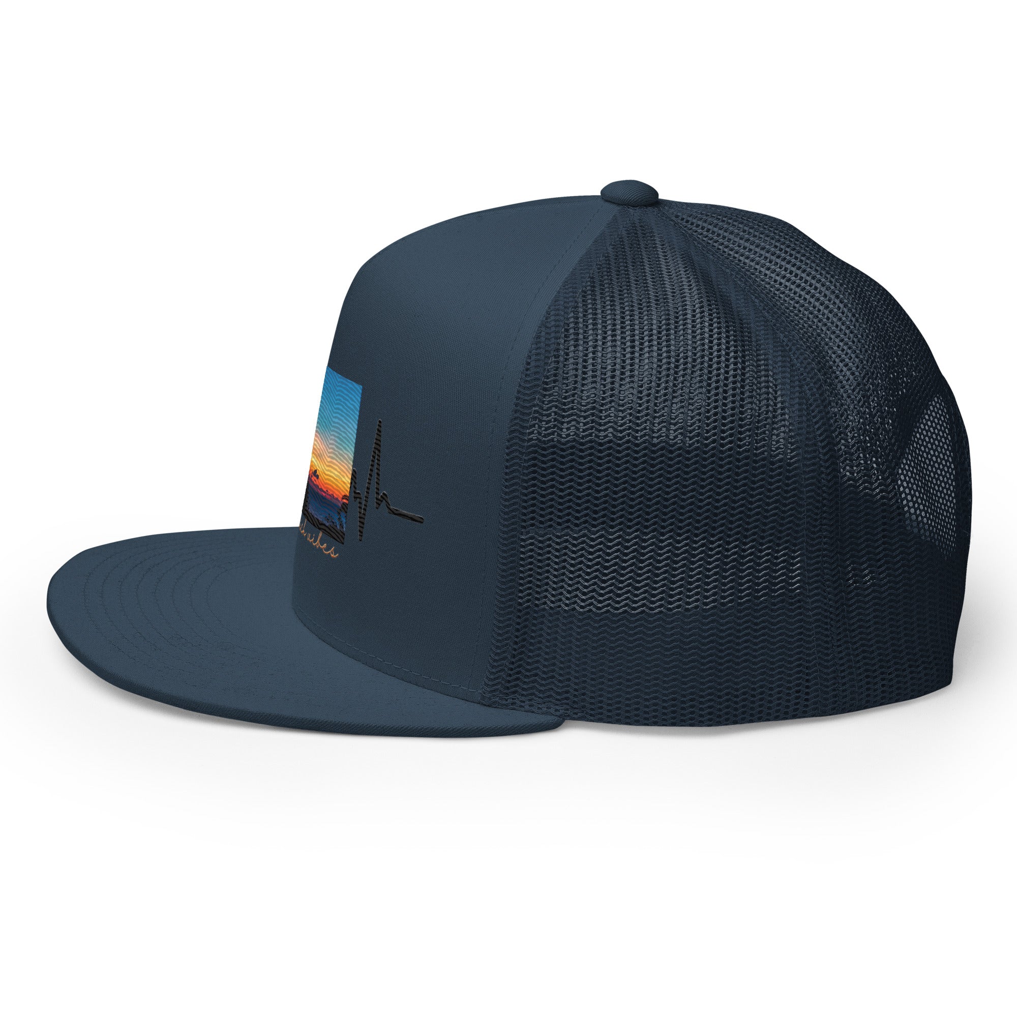 RV5 Rich Vibes Summer Sunset Pulse - Trucker Cap