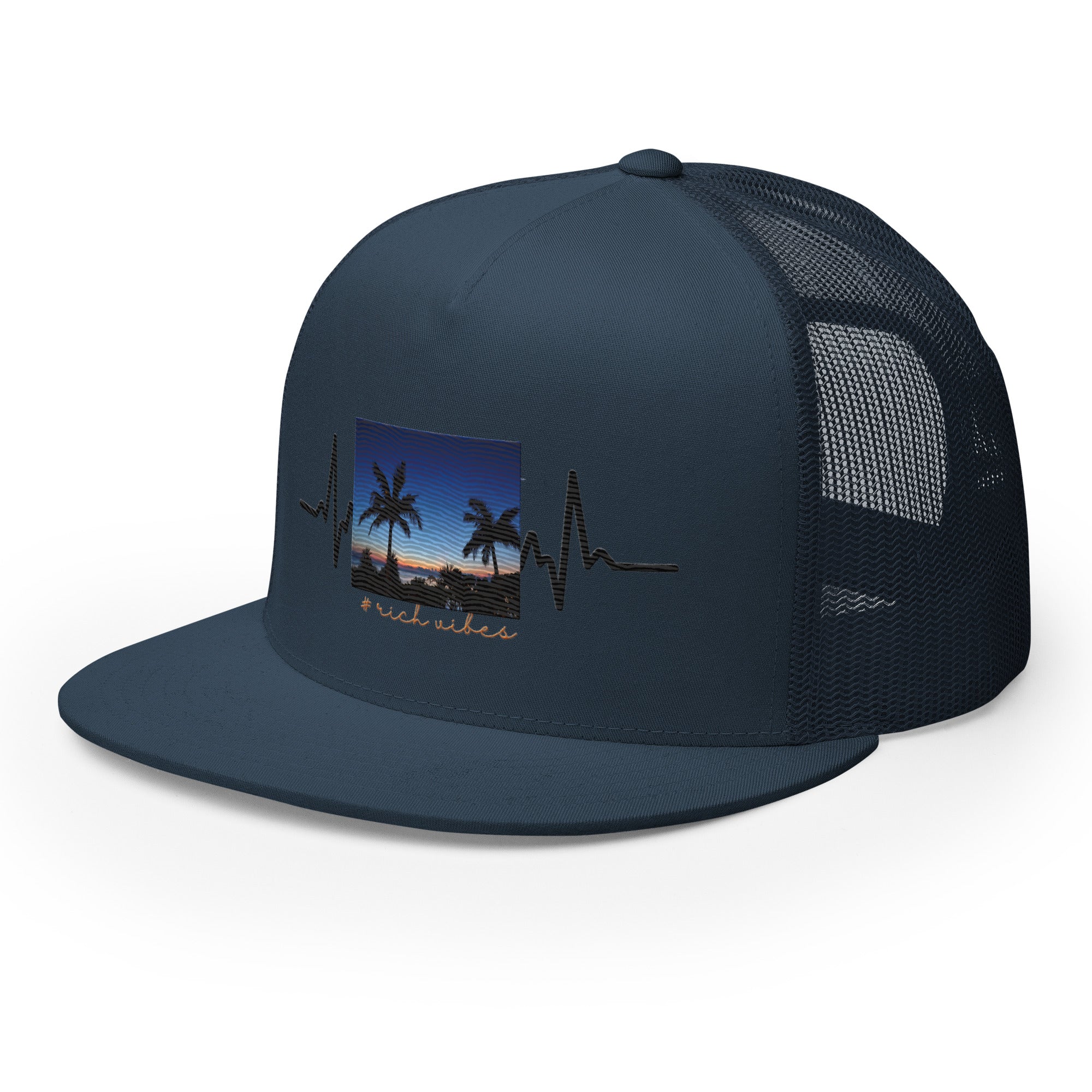RV5 Rich Vibes Okinawa Beach Pulse - Trucker Cap