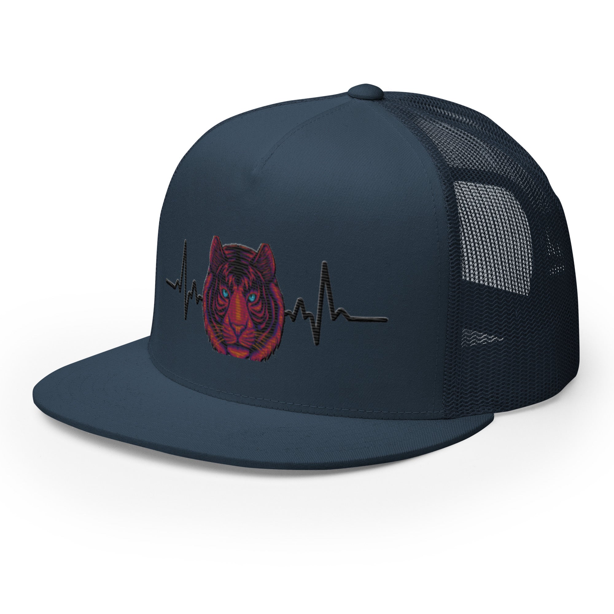 RV5 Purple Heart Tiger Pulse - Trucker Cap