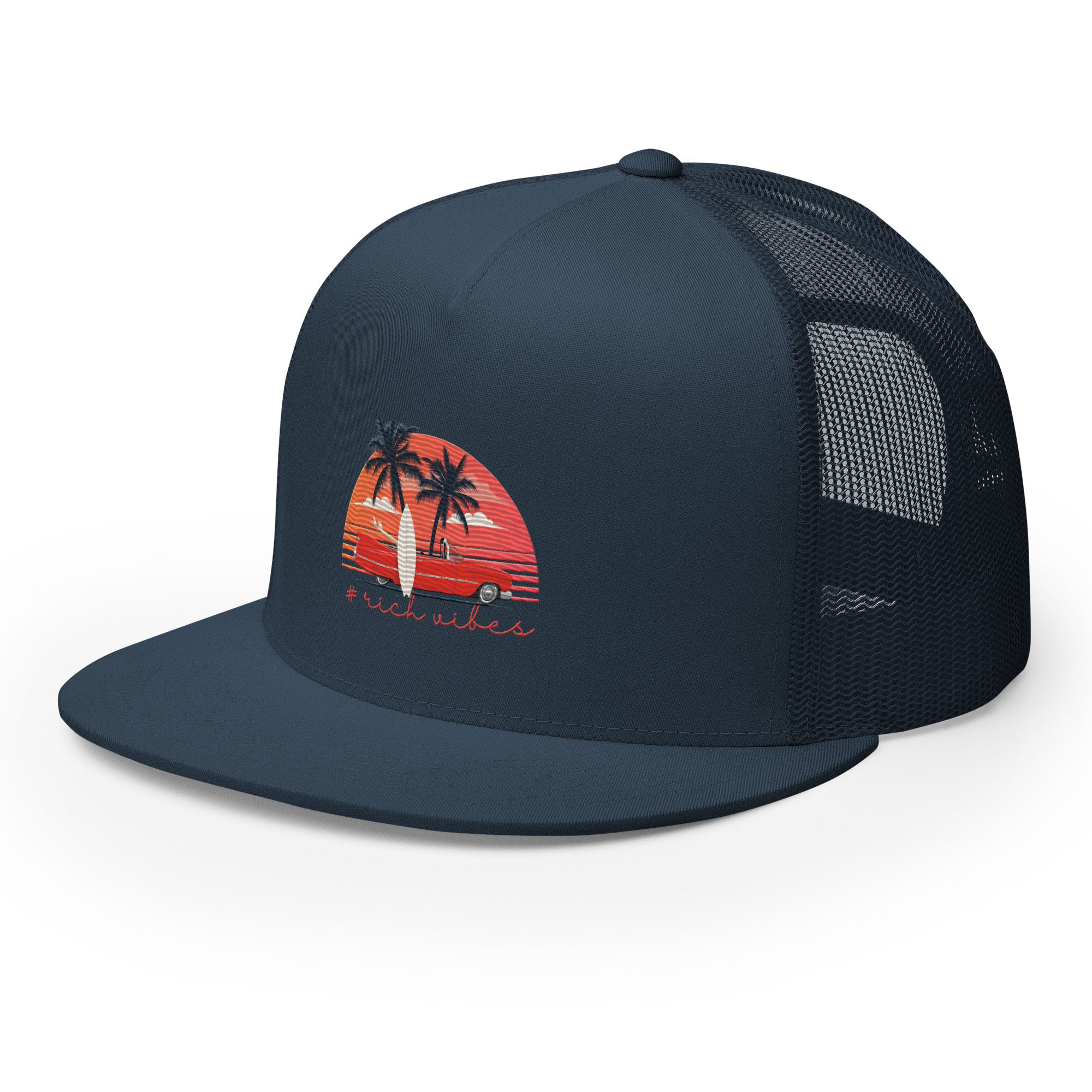 RV5 RR Surfs Up Sunset Classic - Trucker Cap