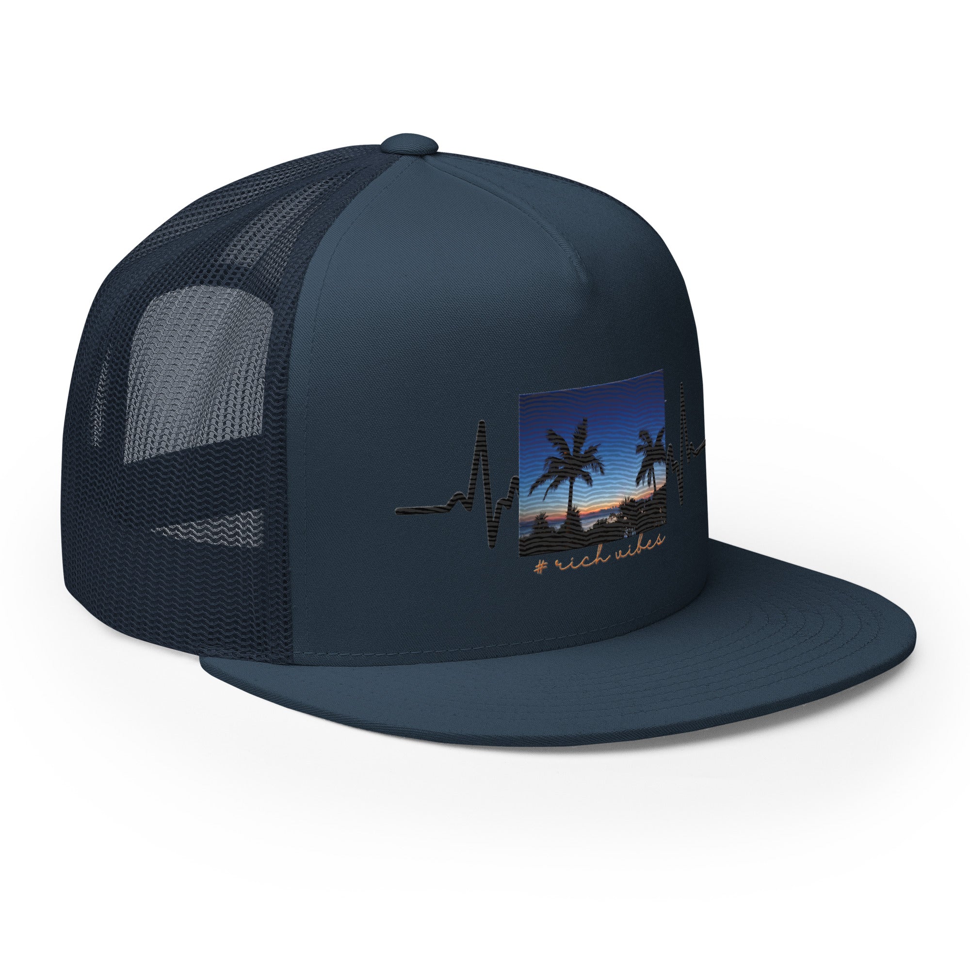 RV5 Rich Vibes Okinawa Beach Pulse - Trucker Cap