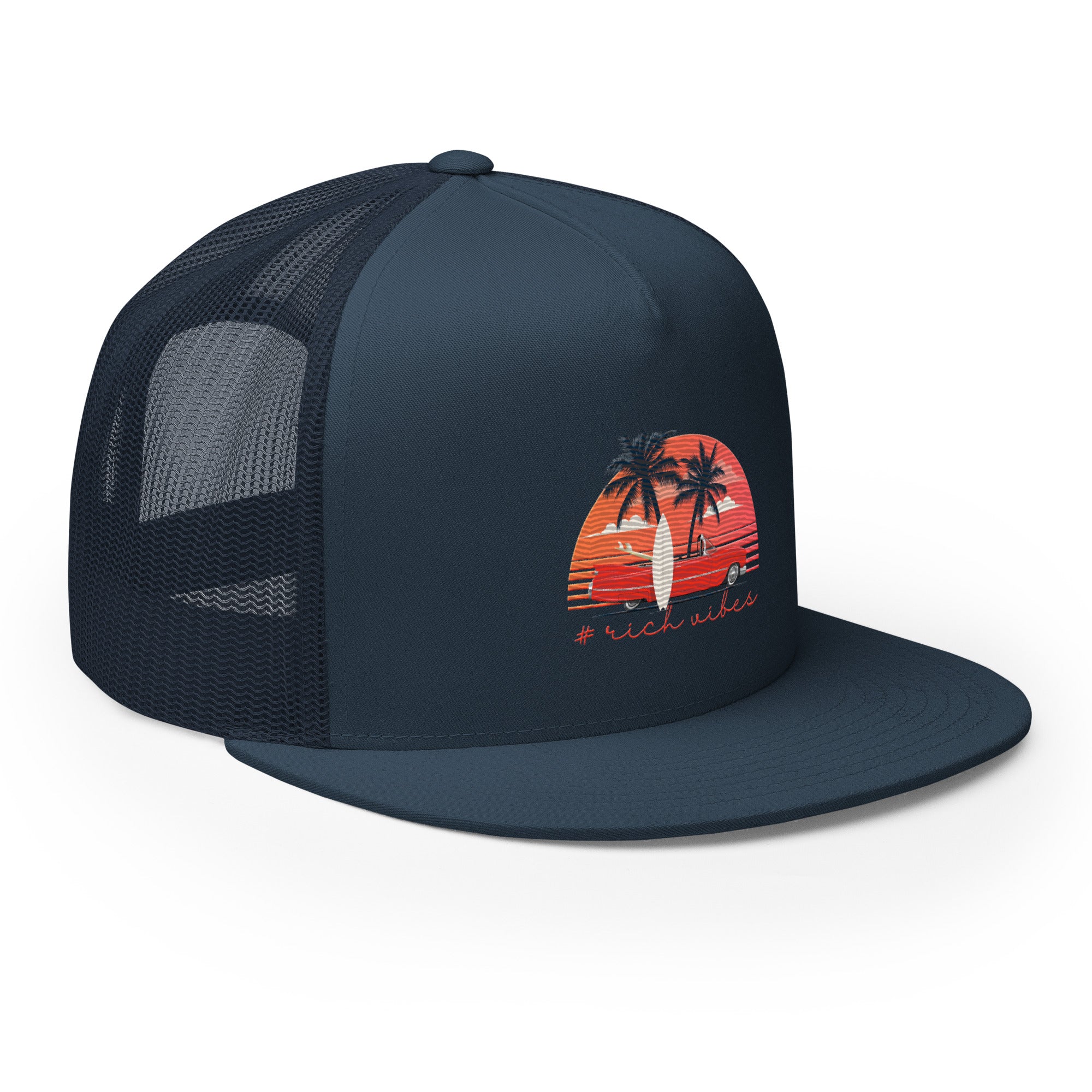 RV5 RR Surfs Up Sunset Classic - Trucker Cap