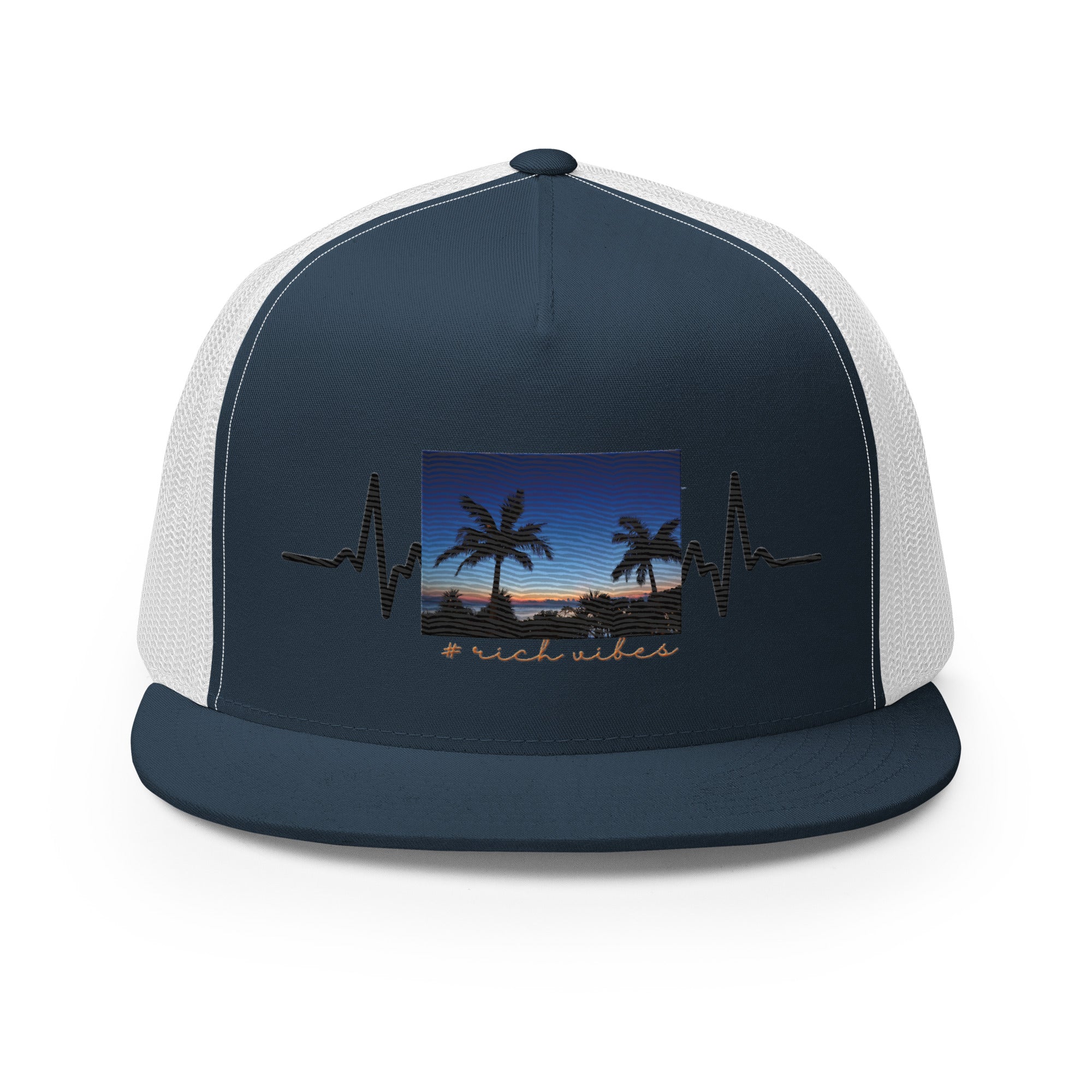RV5 Rich Vibes Okinawa Beach Pulse - Trucker Cap