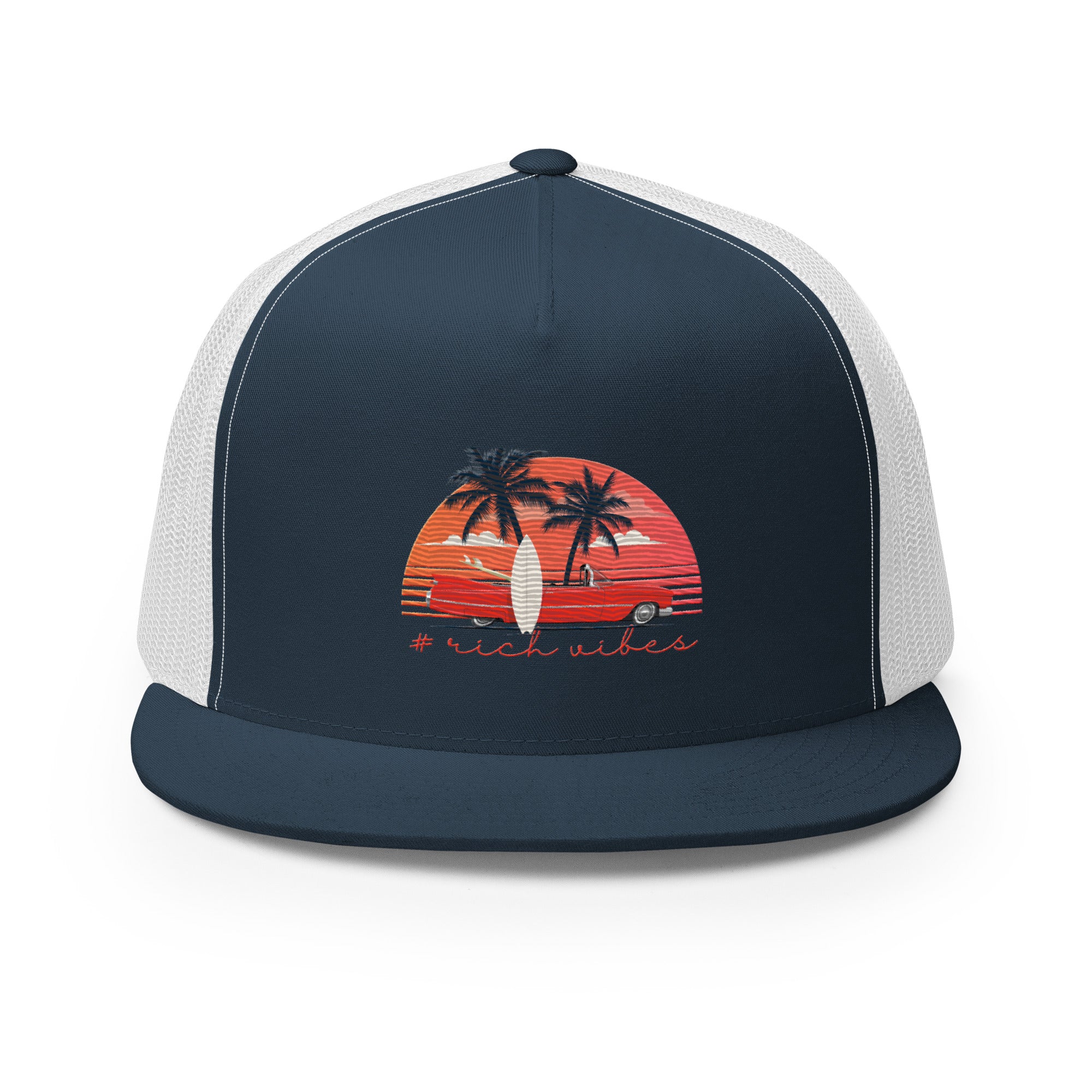 RV5 RR Surfs Up Sunset Classic - Trucker Cap