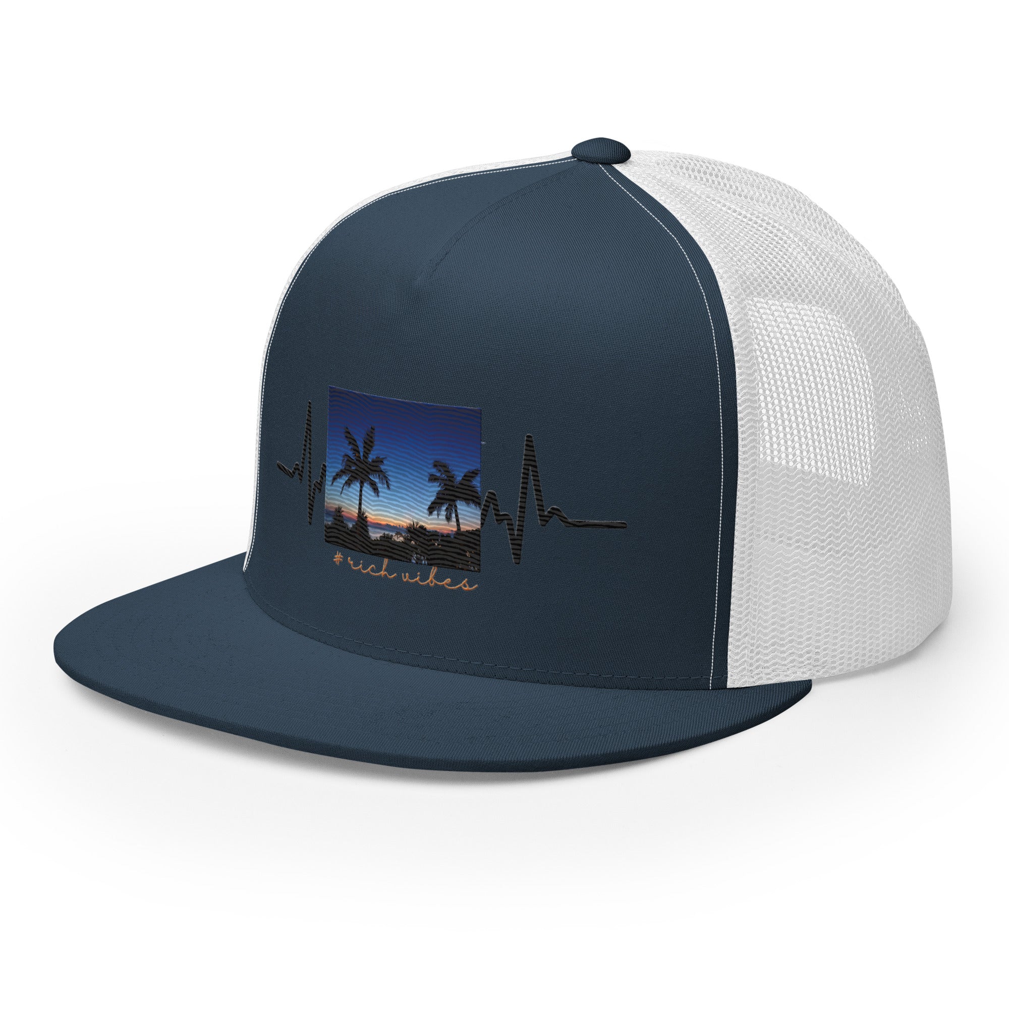 RV5 Rich Vibes Okinawa Beach Pulse - Trucker Cap