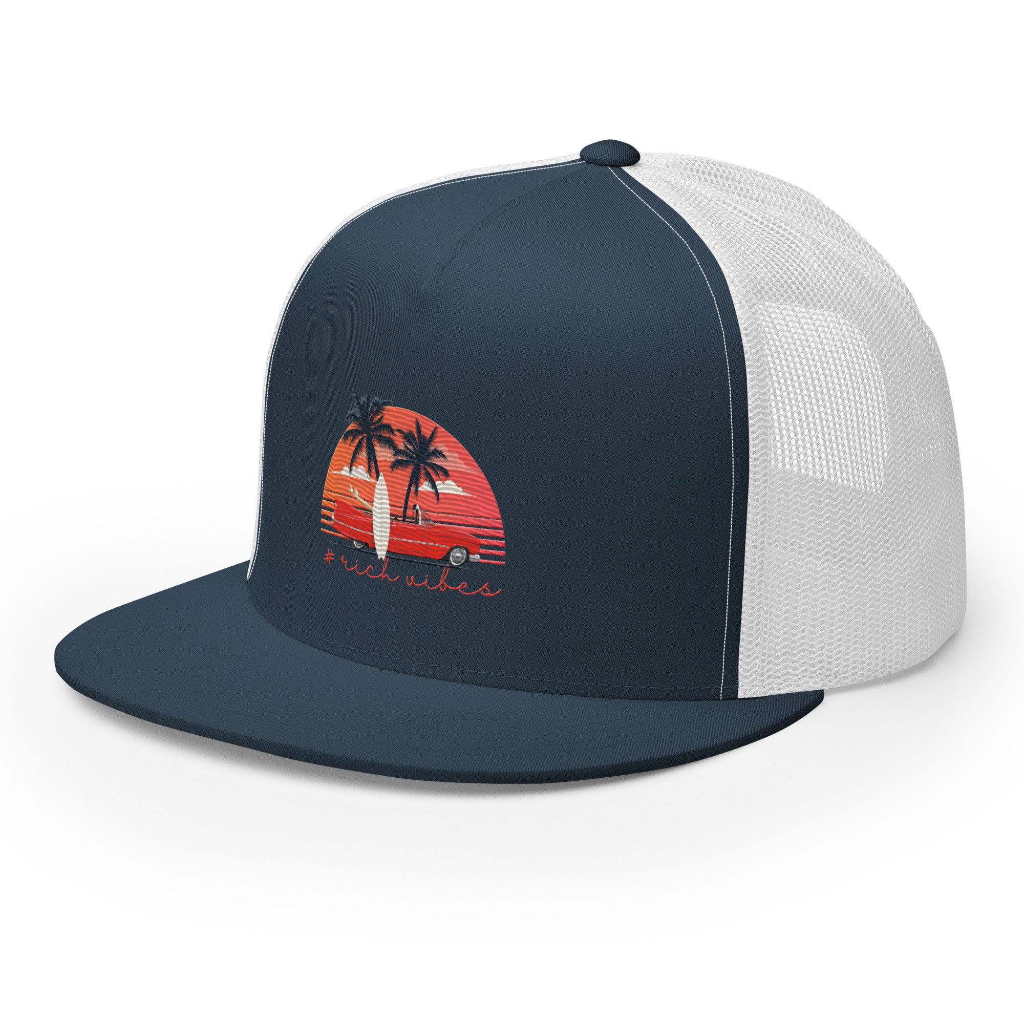 RV5 RR Surfs Up Sunset Classic - Trucker Cap