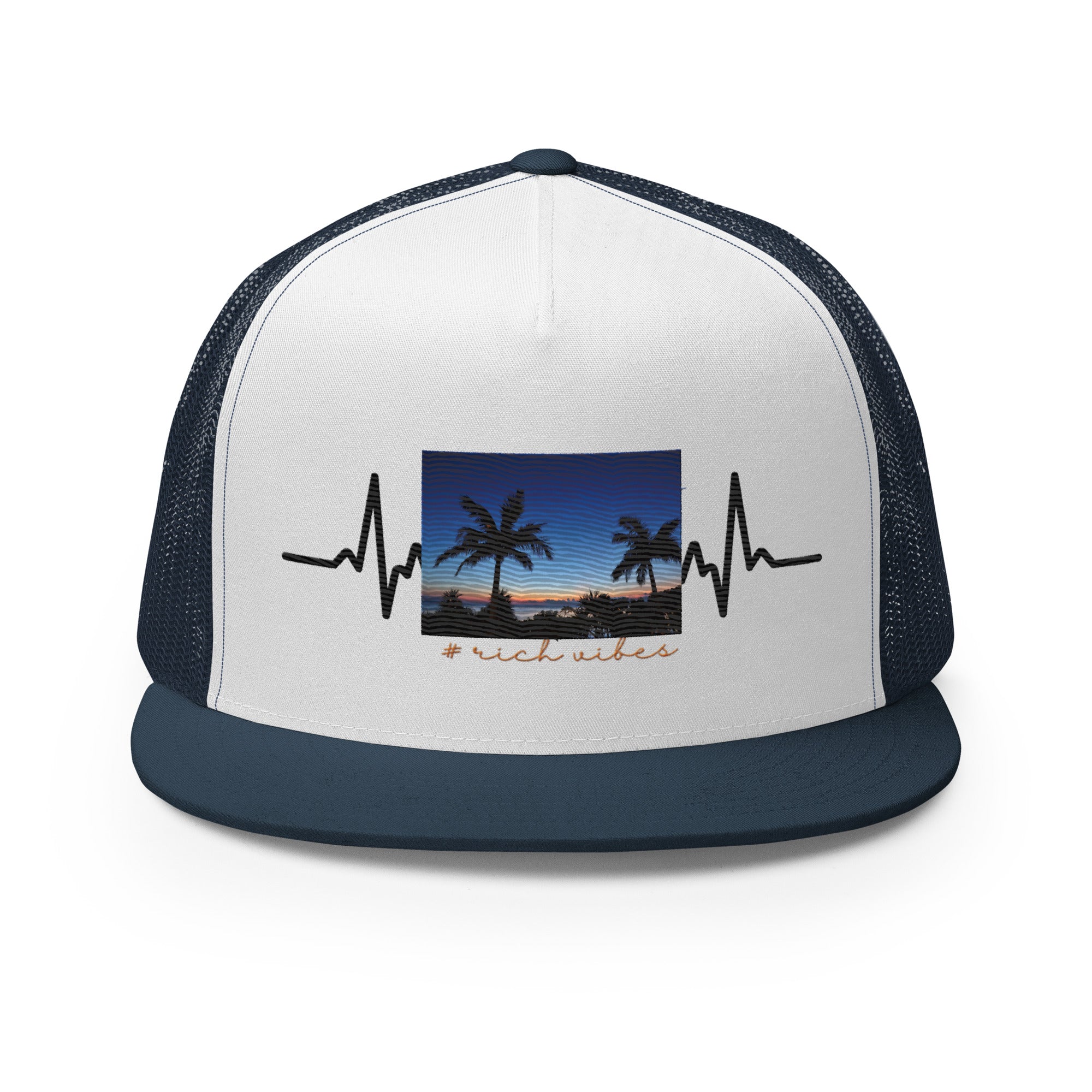 RV5 Rich Vibes Okinawa Beach Pulse - Trucker Cap