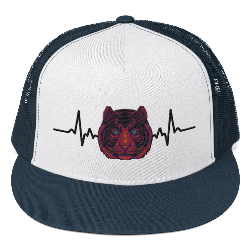RV5 Purple Heart Tiger Pulse - Trucker Cap