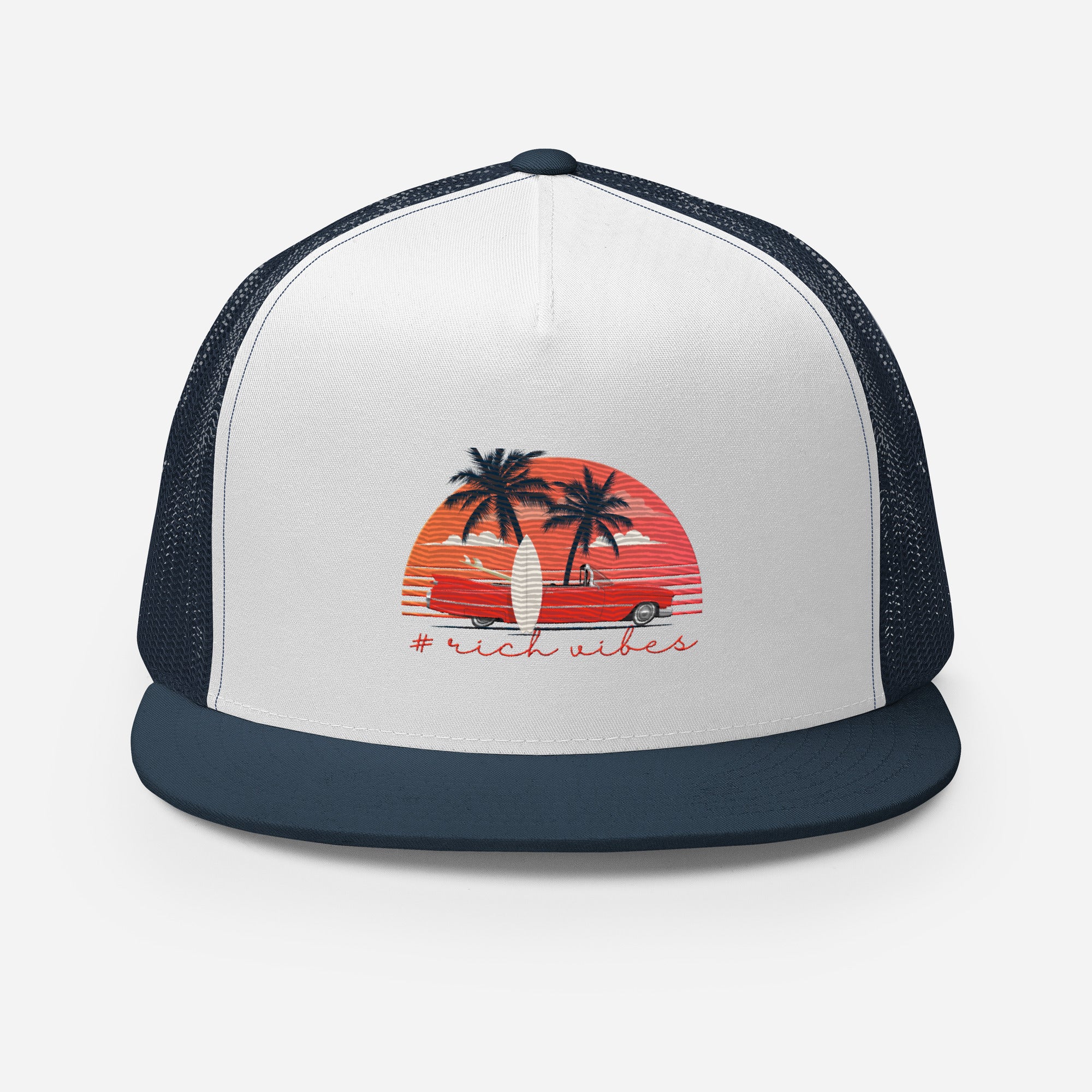 RV5 RR Surfs Up Sunset Classic - Trucker Cap