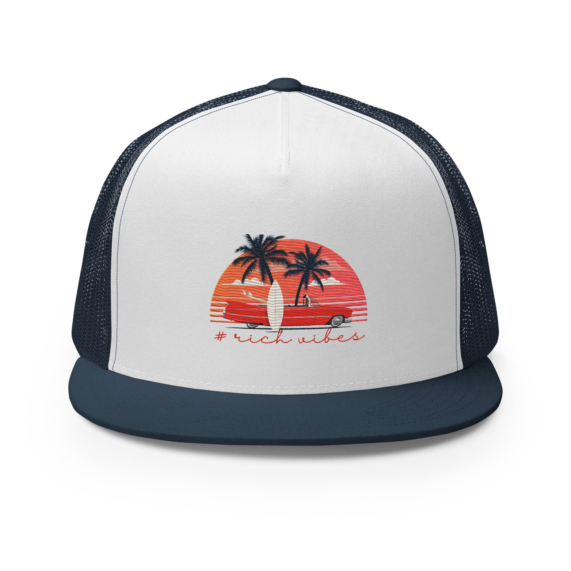RV5 RR Surfs Up Sunset Classic - Trucker Cap