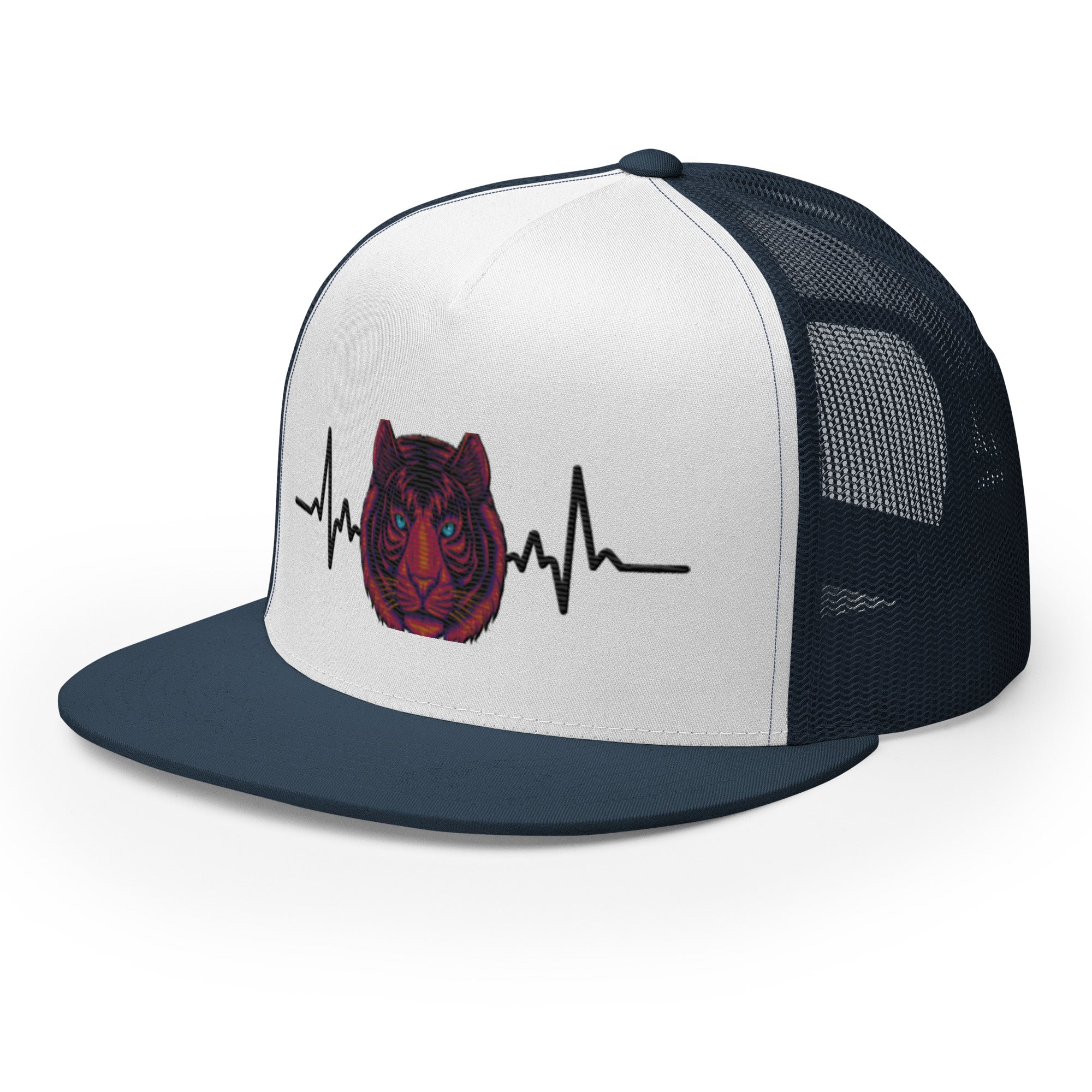 RV5 Purple Heart Tiger Pulse - Trucker Cap