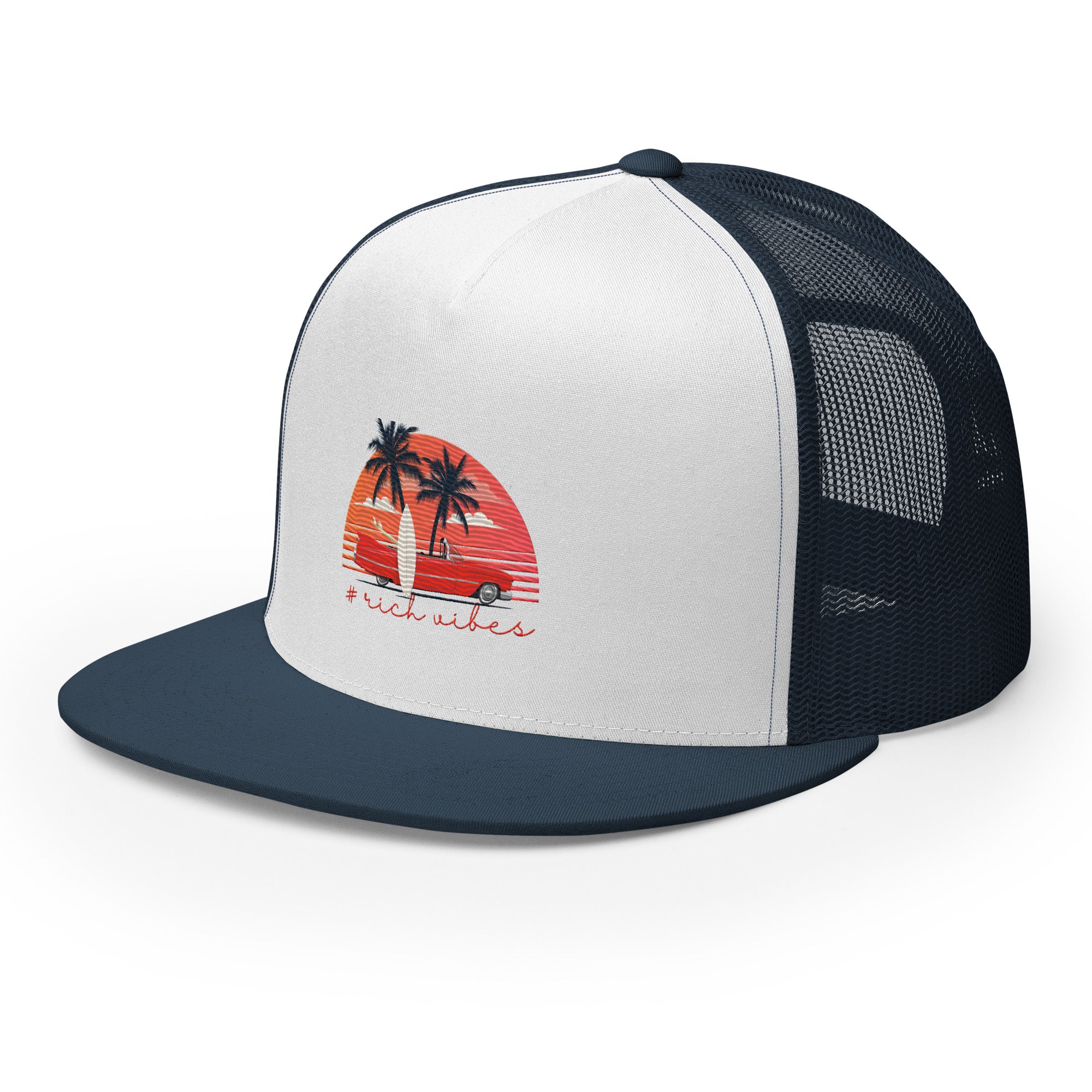 RV5 RR Surfs Up Sunset Classic - Trucker Cap