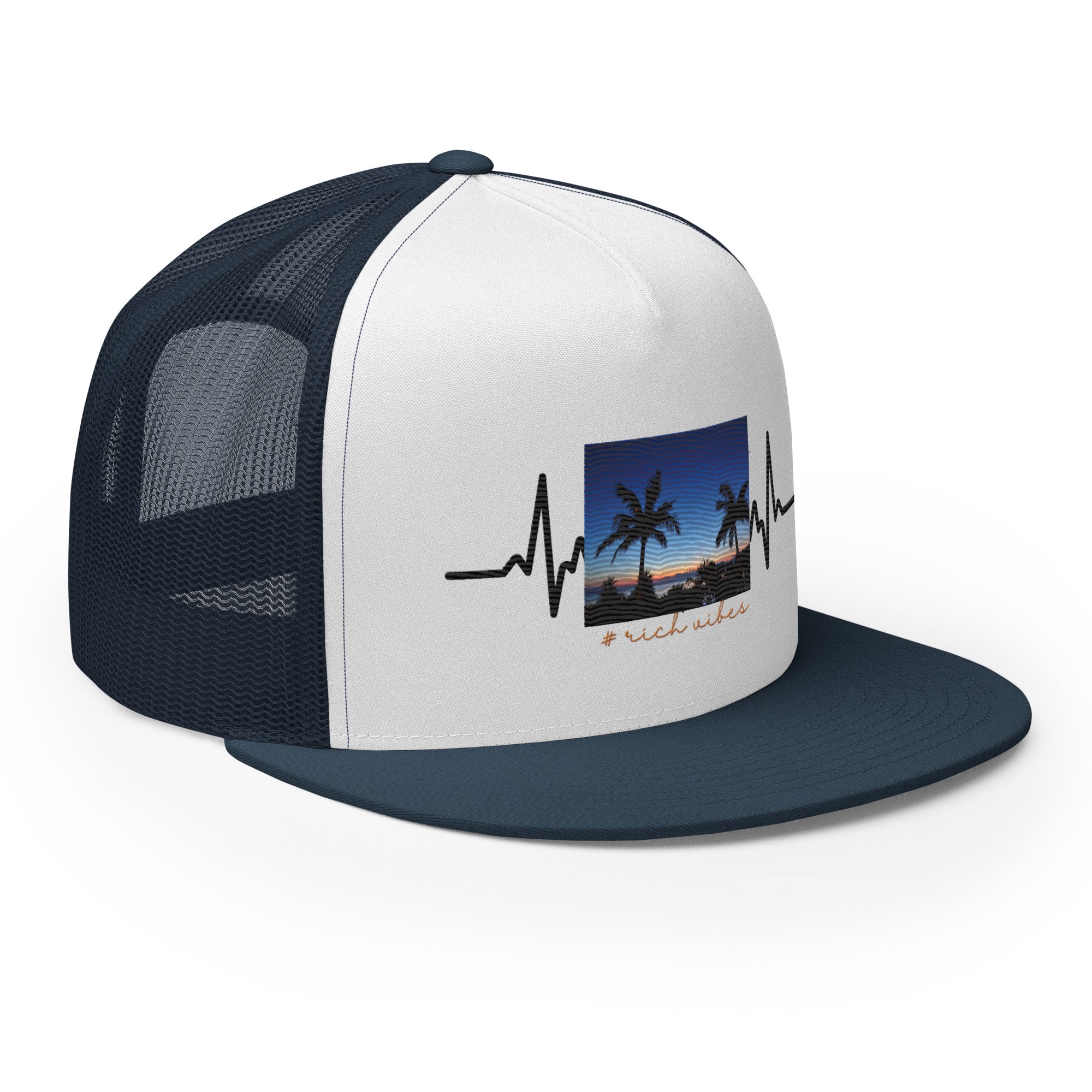 RV5 Rich Vibes Okinawa Beach Pulse - Trucker Cap