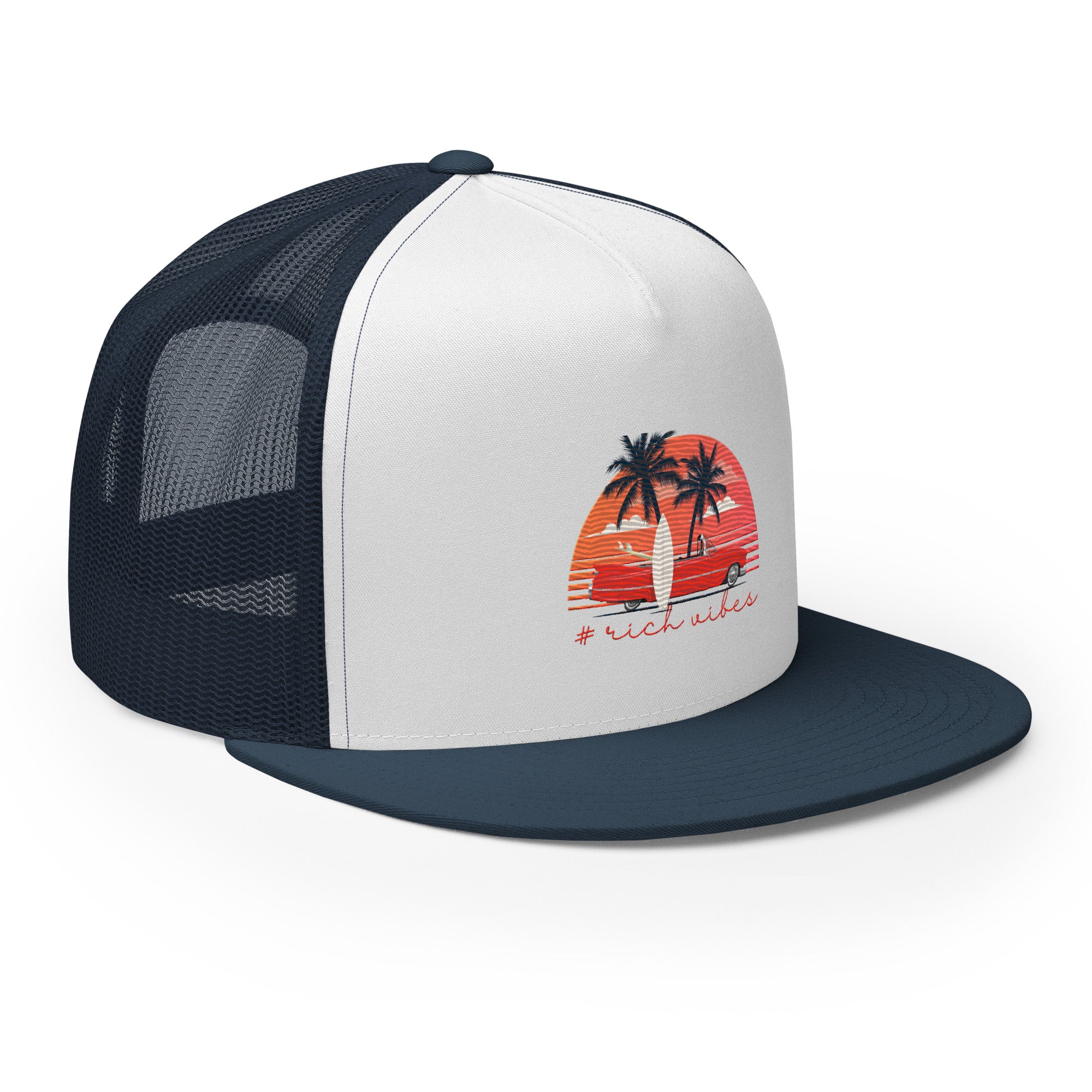 RV5 RR Surfs Up Sunset Classic - Trucker Cap