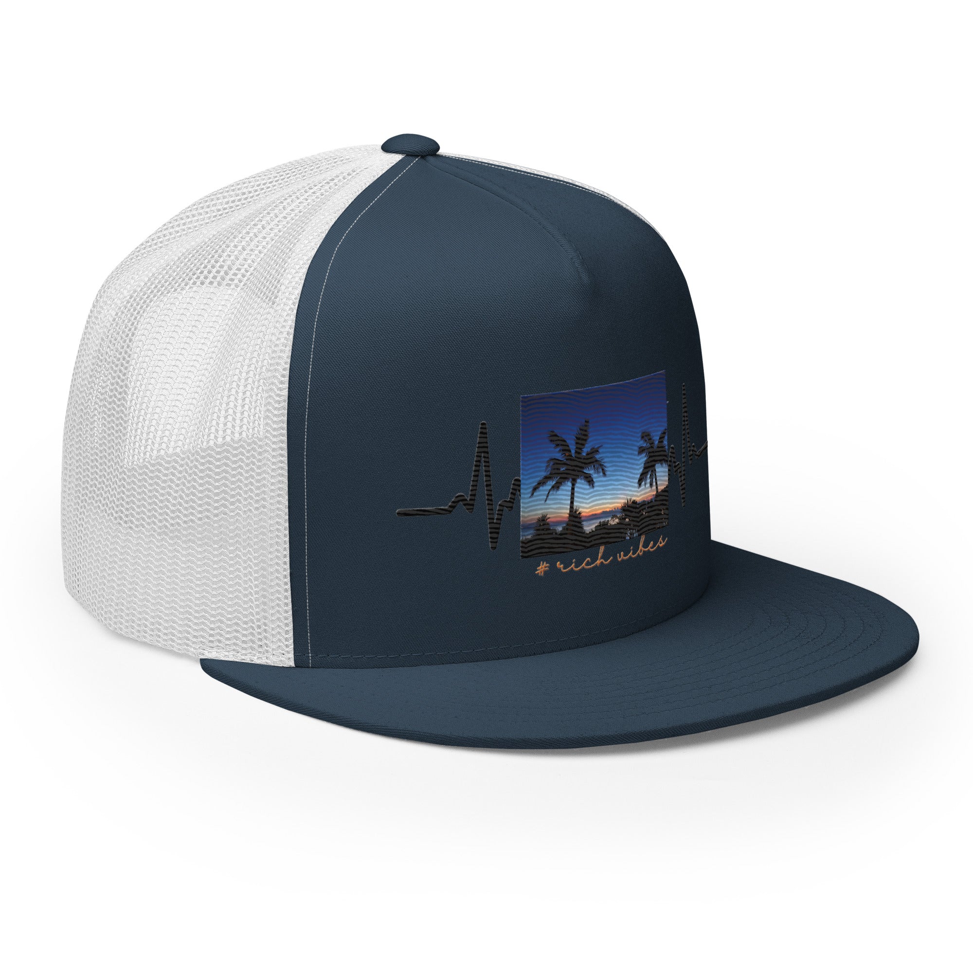RV5 Rich Vibes Okinawa Beach Pulse - Trucker Cap