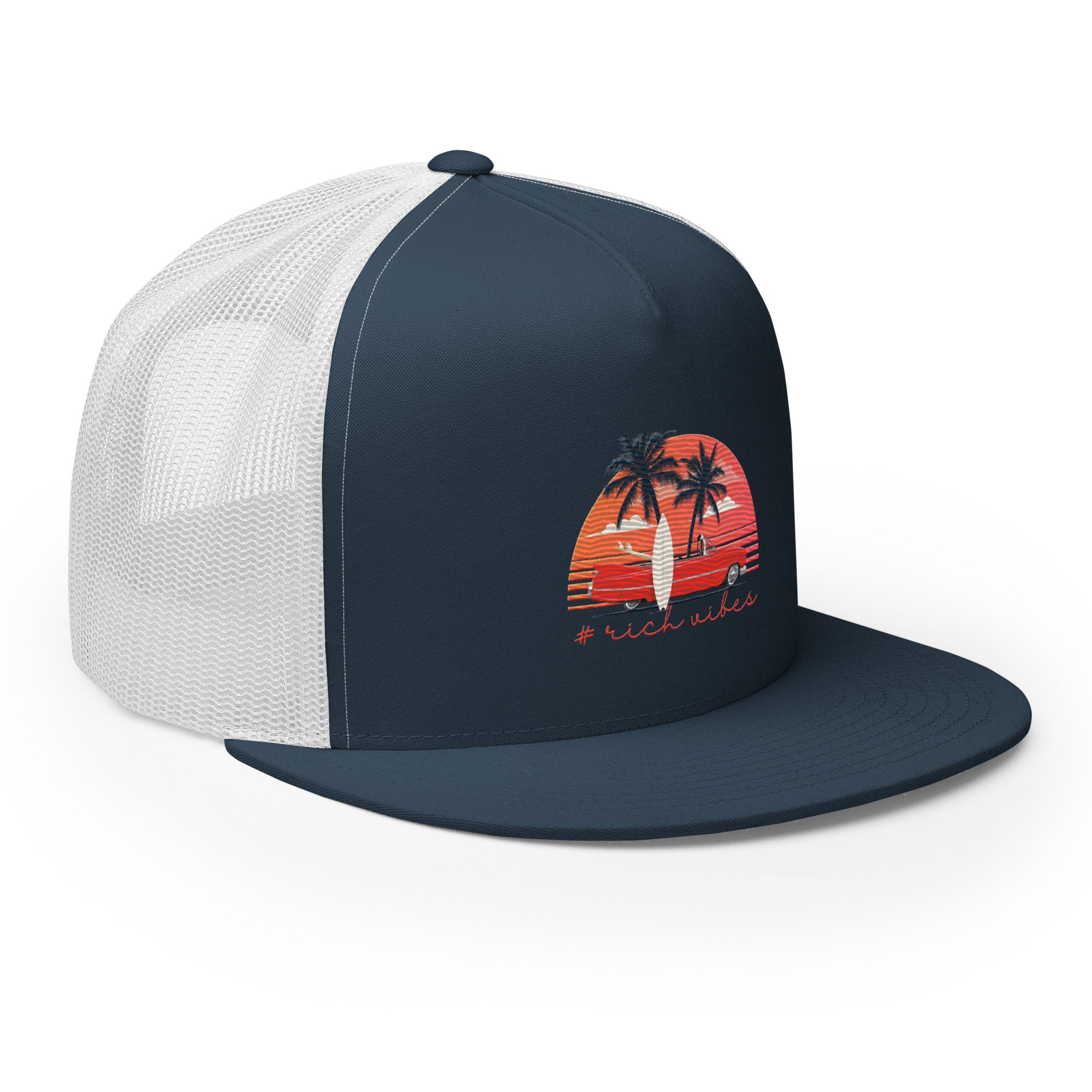 RV5 RR Surfs Up Sunset Classic - Trucker Cap