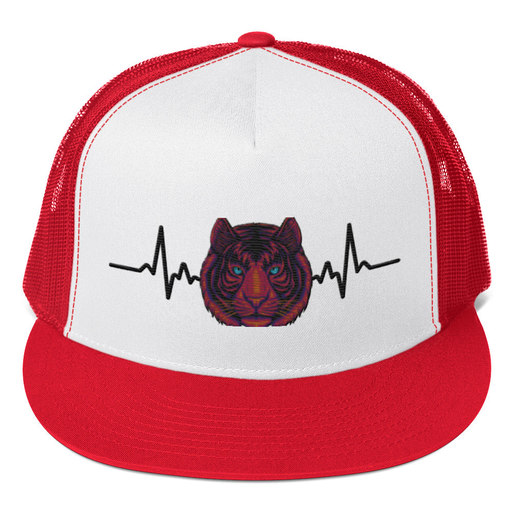 RV5 Purple Heart Tiger Pulse - Trucker Cap