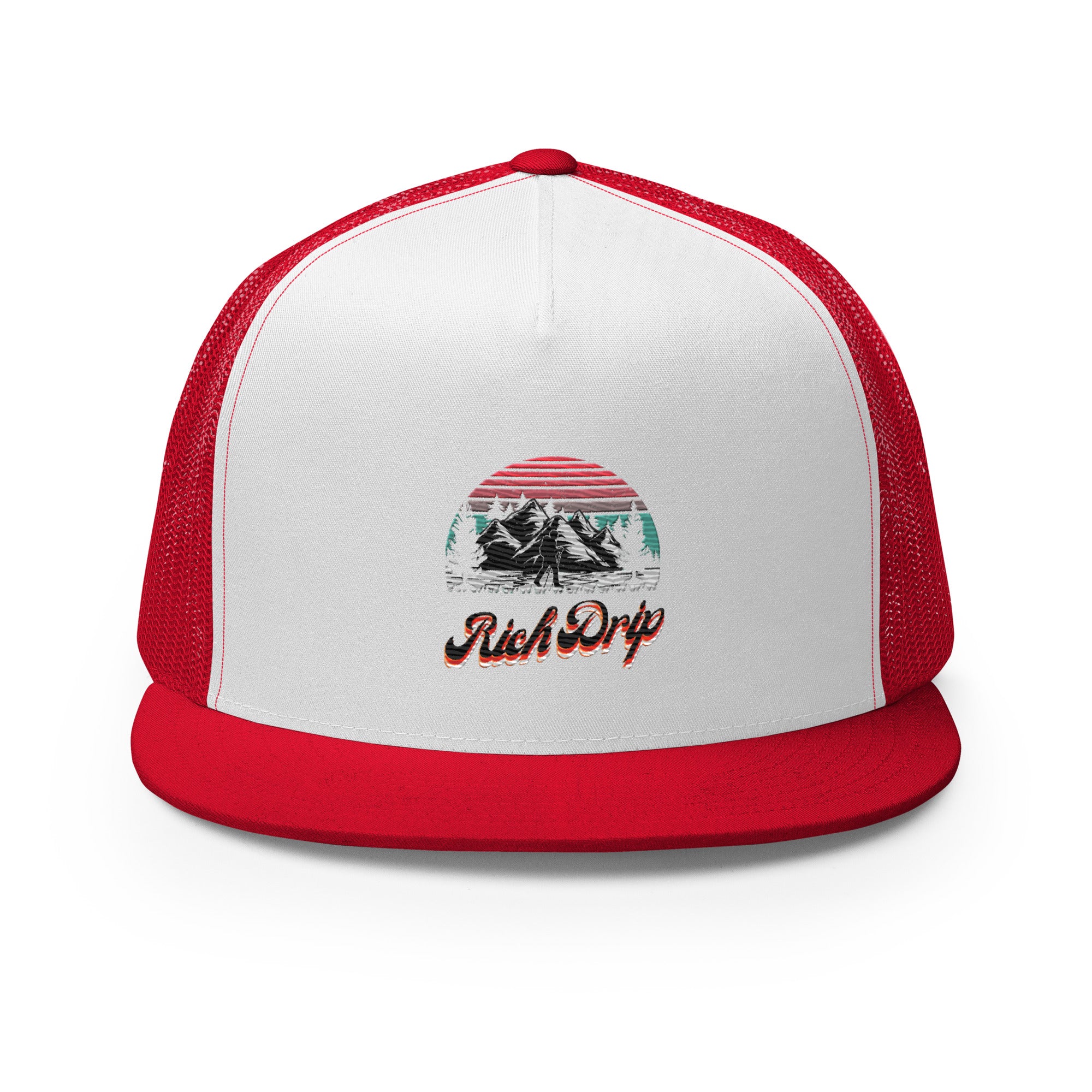 Rich Vibes Mountaineer Rich Drip Black - Trucker Cap