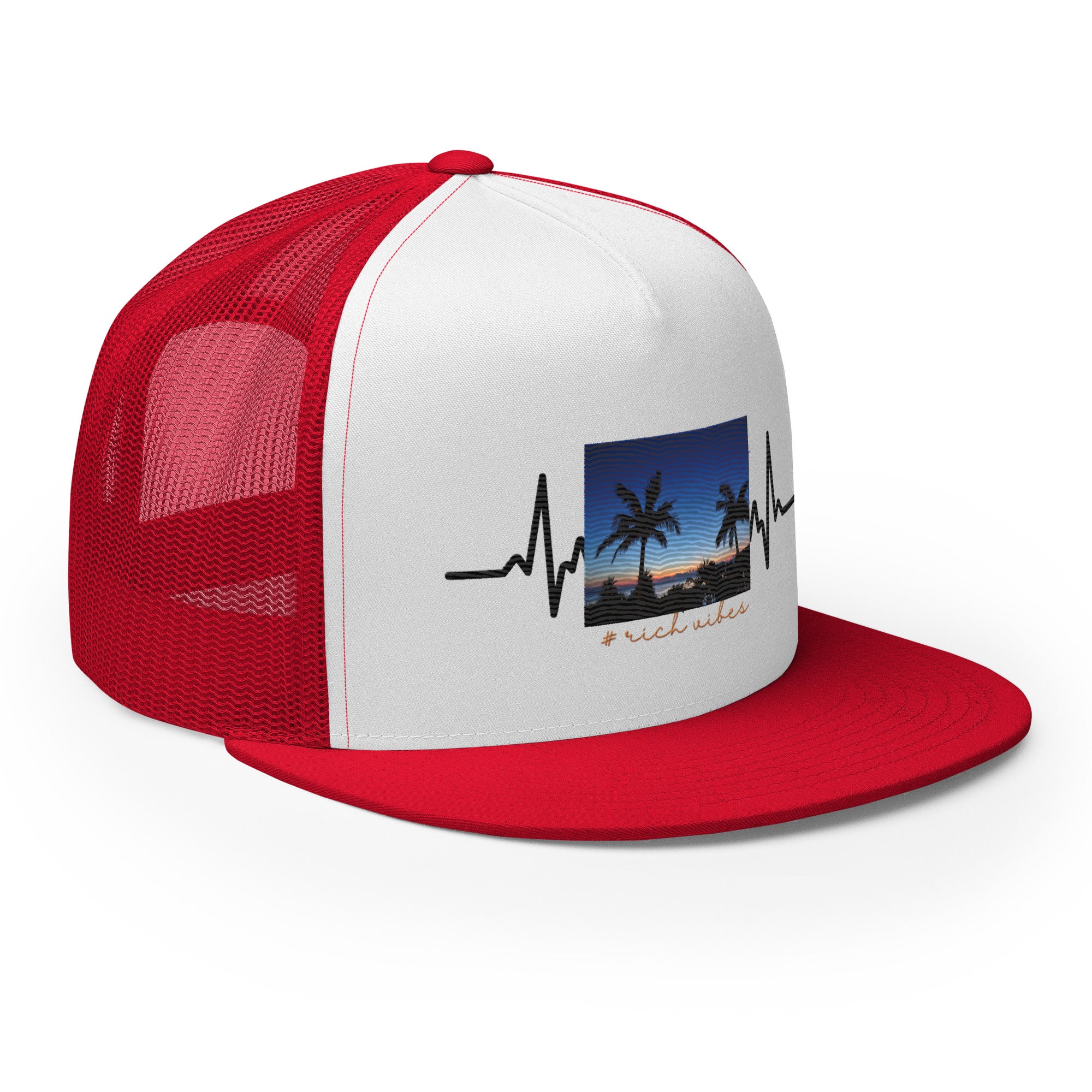 RV5 Rich Vibes Okinawa Beach Pulse - Trucker Cap