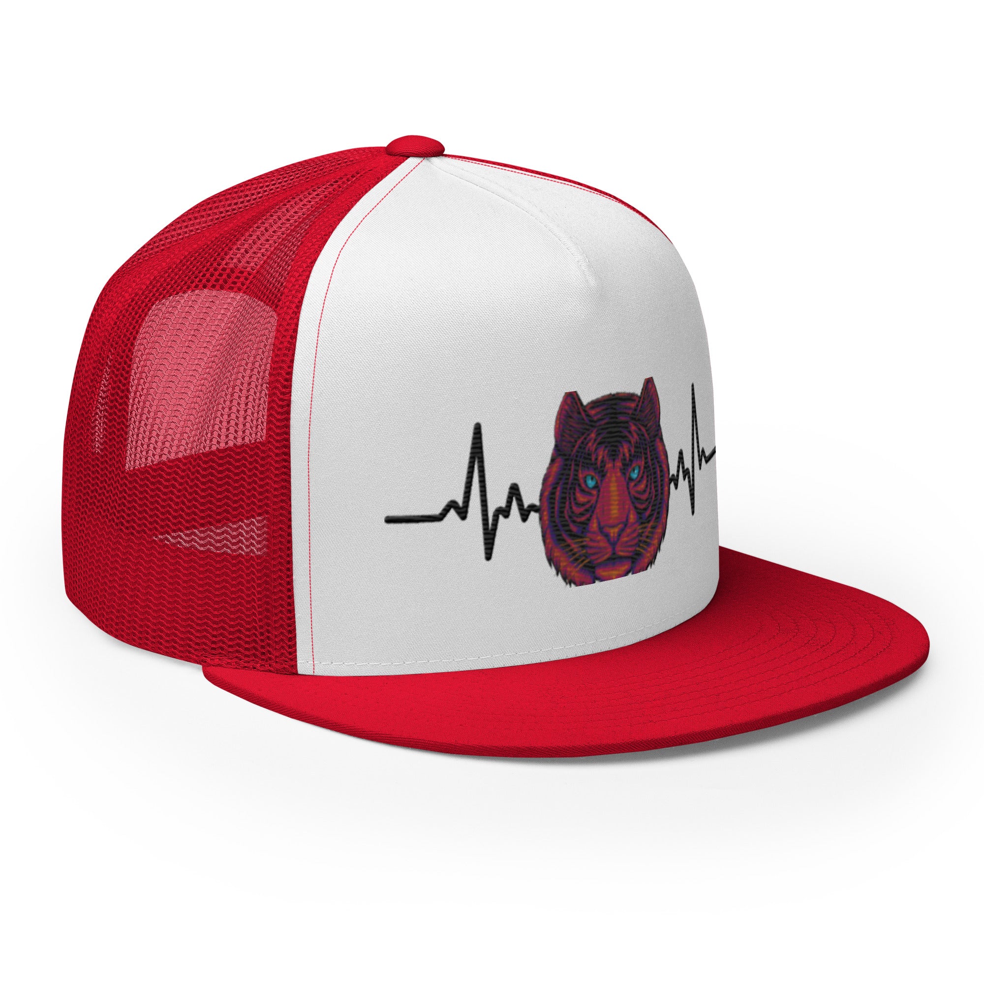 RV5 Purple Heart Tiger Pulse - Trucker Cap