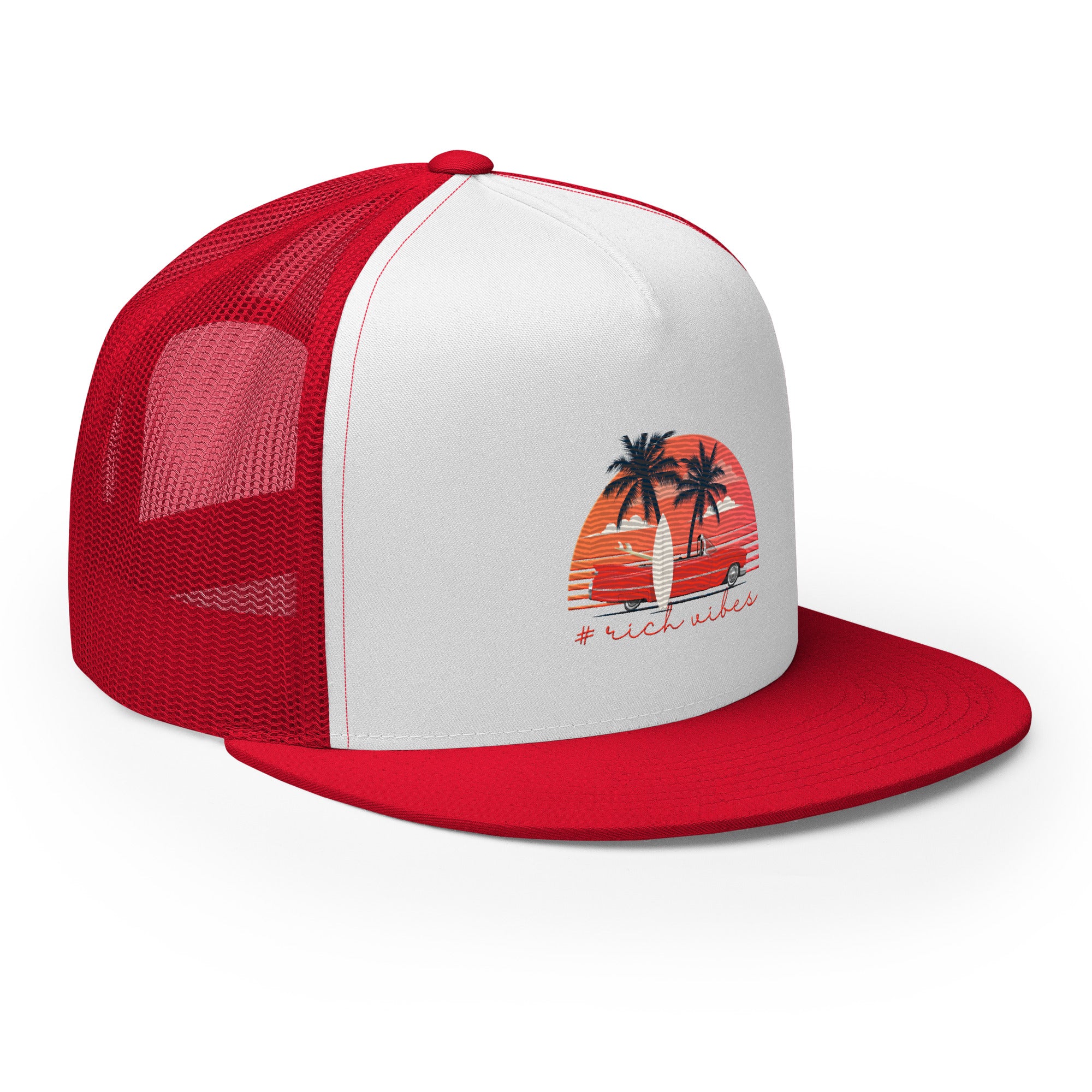 RV5 RR Surfs Up Sunset Classic - Trucker Cap