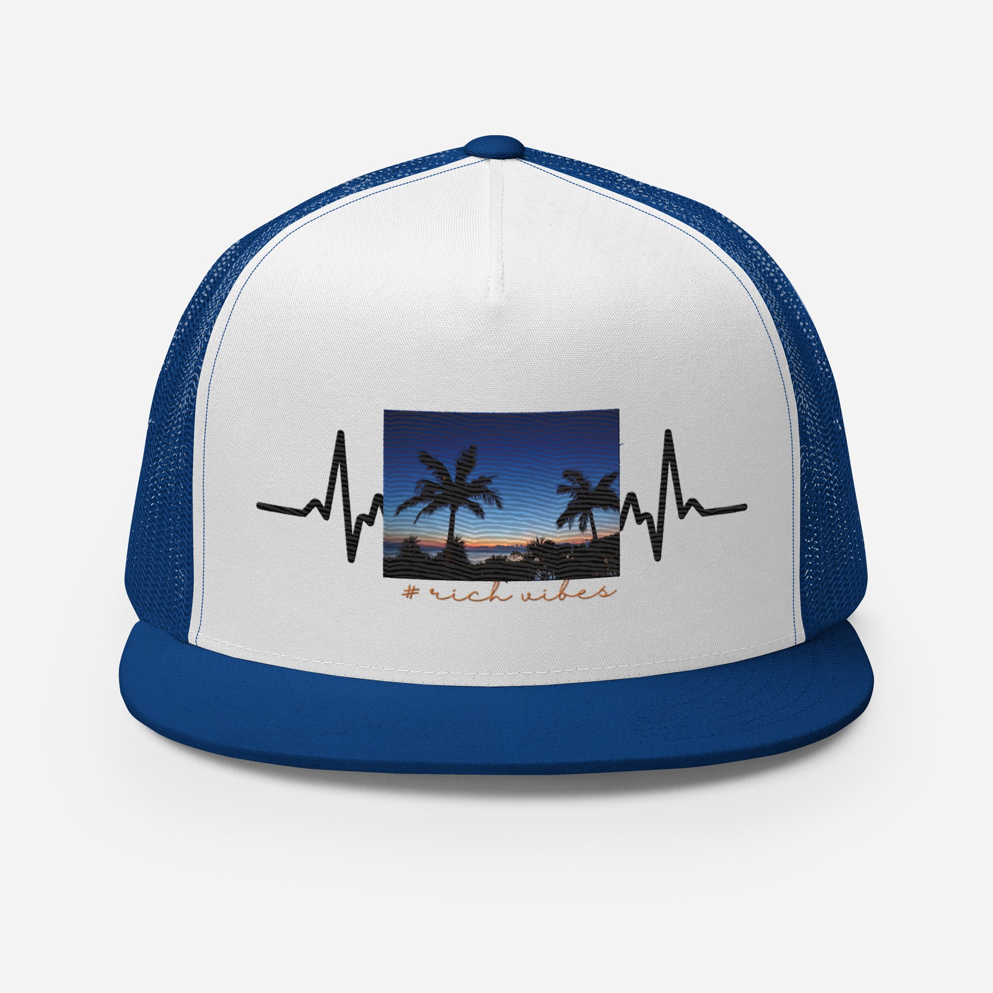 RV5 Rich Vibes Okinawa Beach Pulse - Trucker Cap