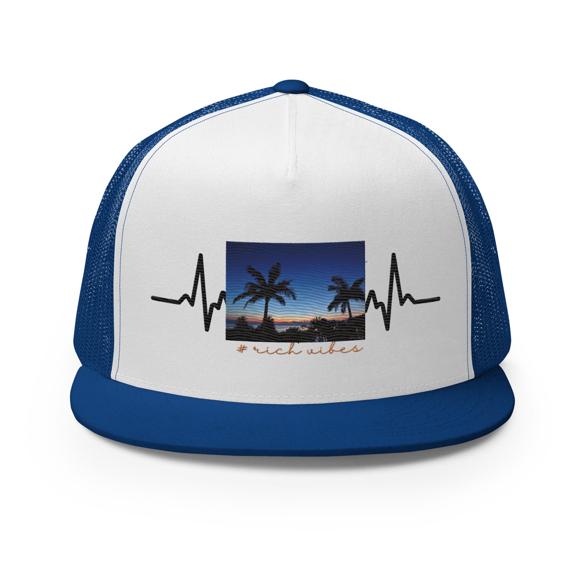 RV5 Rich Vibes Okinawa Beach Pulse - Trucker Cap