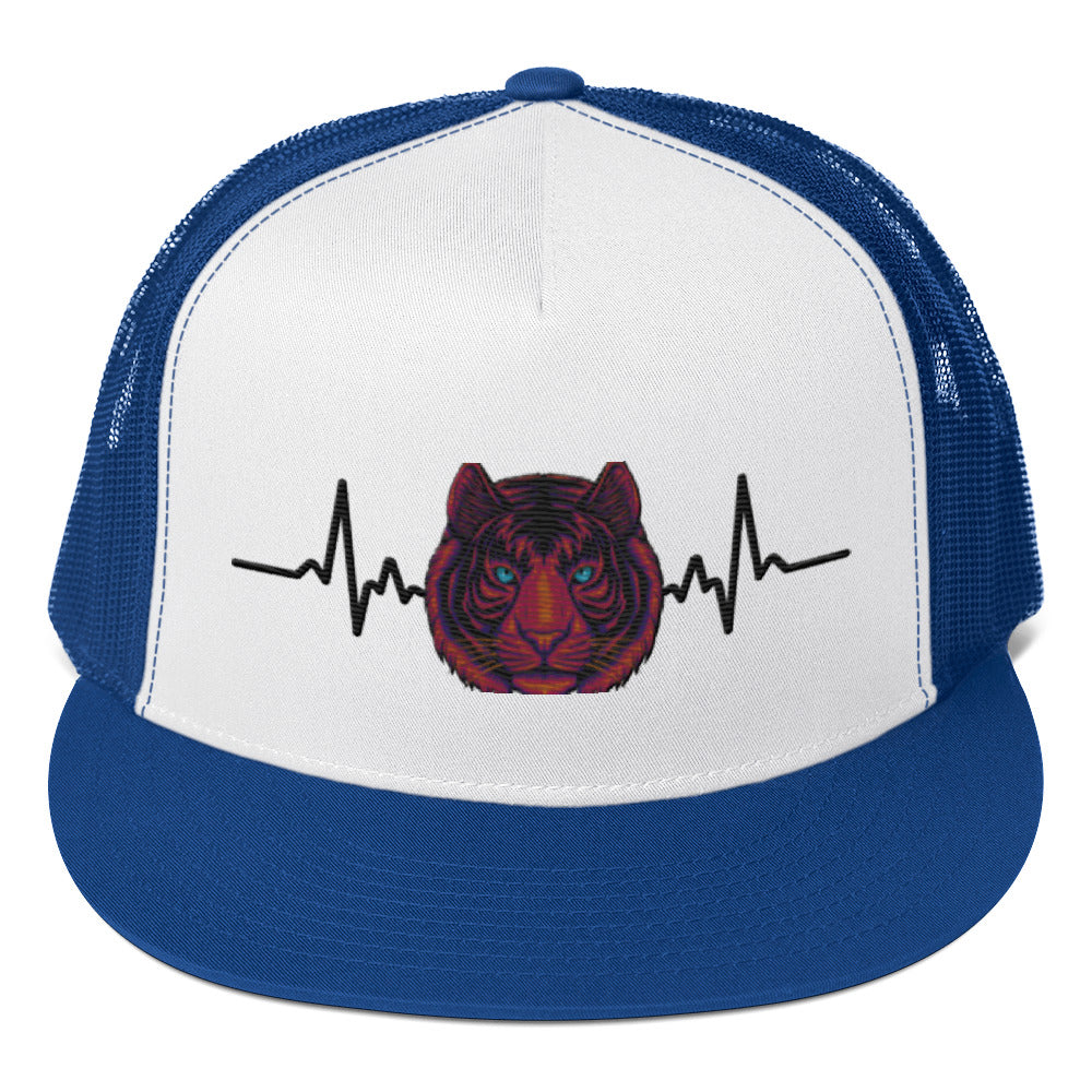 RV5 Purple Heart Tiger Pulse - Trucker Cap