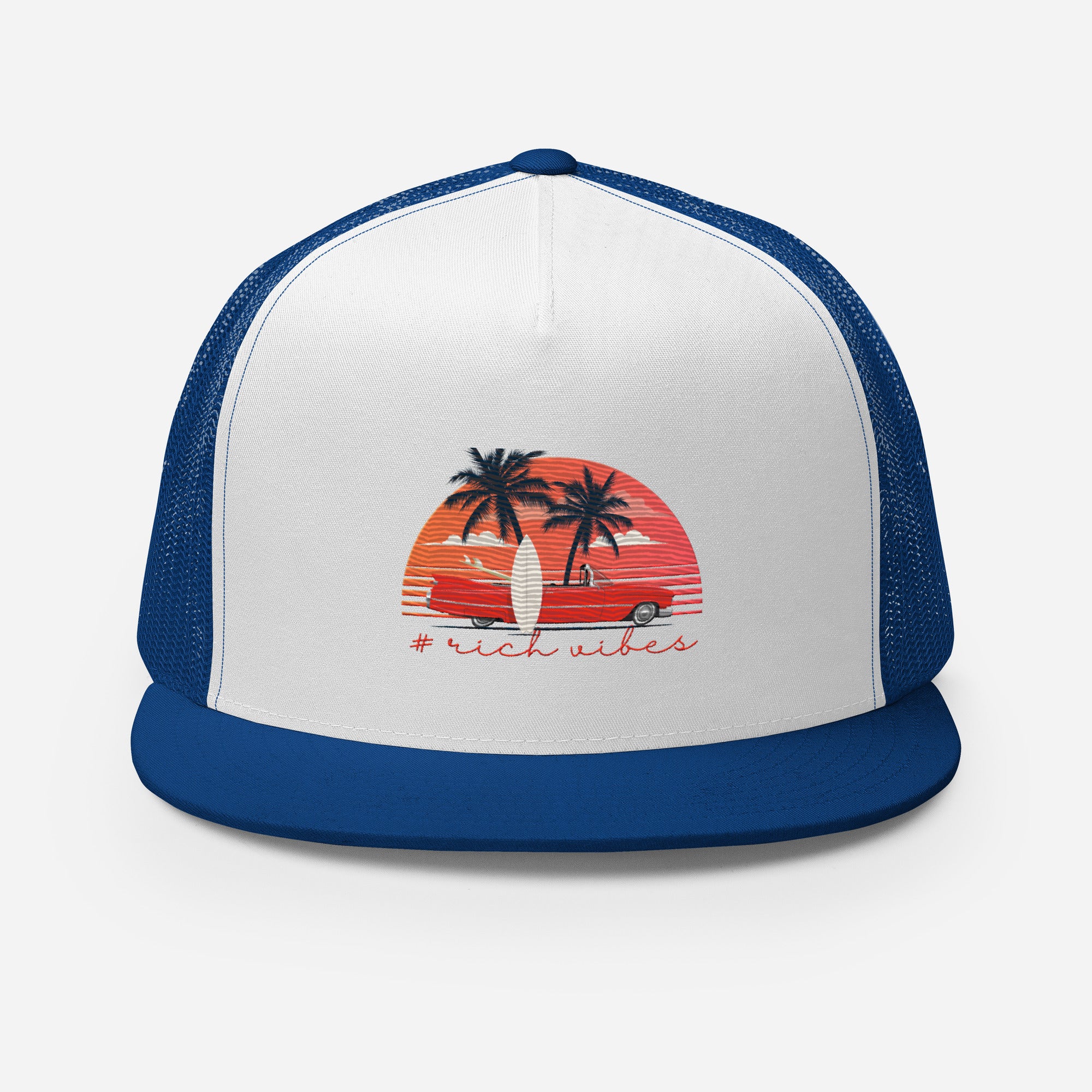 RV5 RR Surfs Up Sunset Classic - Trucker Cap