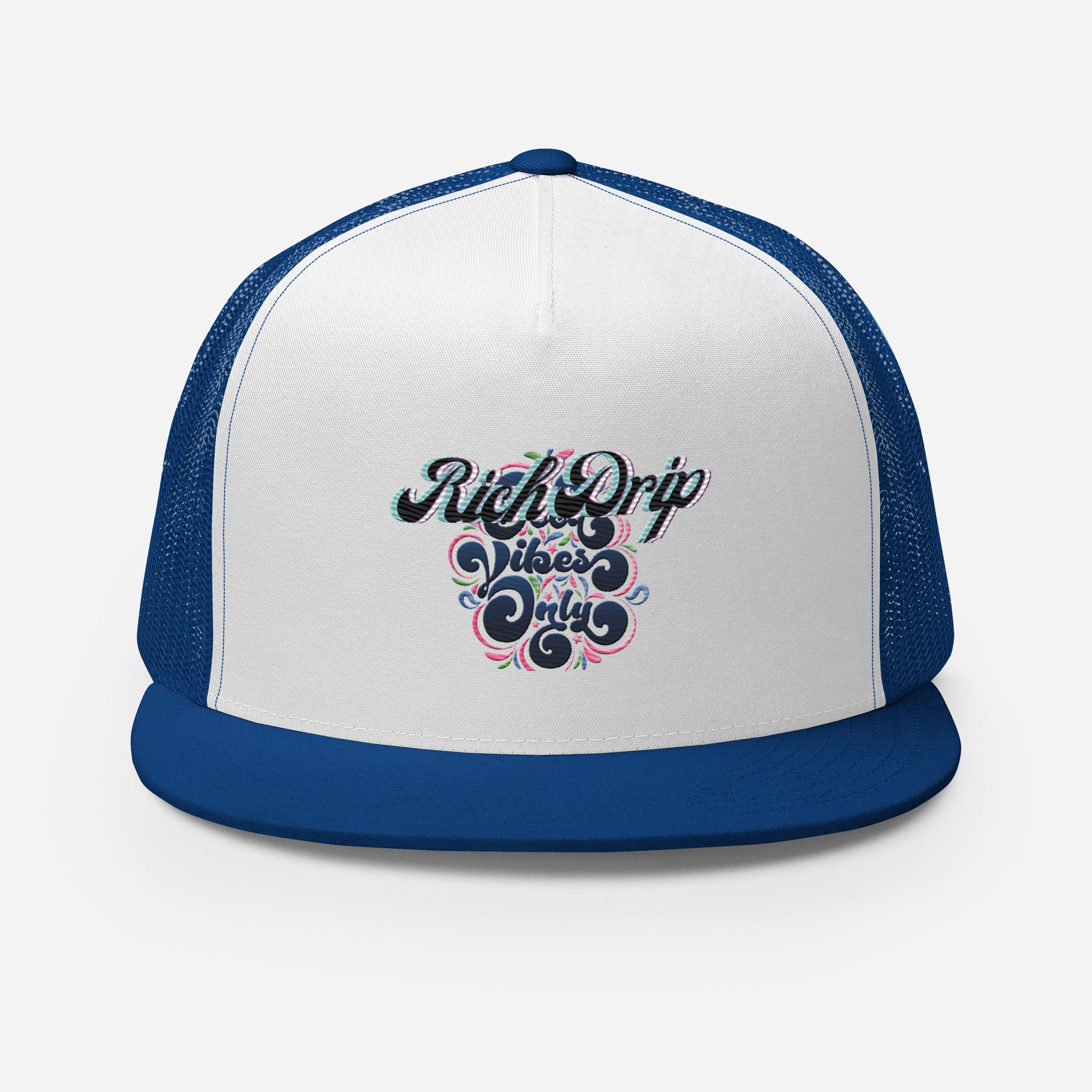 Rich Drip Good Vibes Only Blurple - Trucker Cap Colors