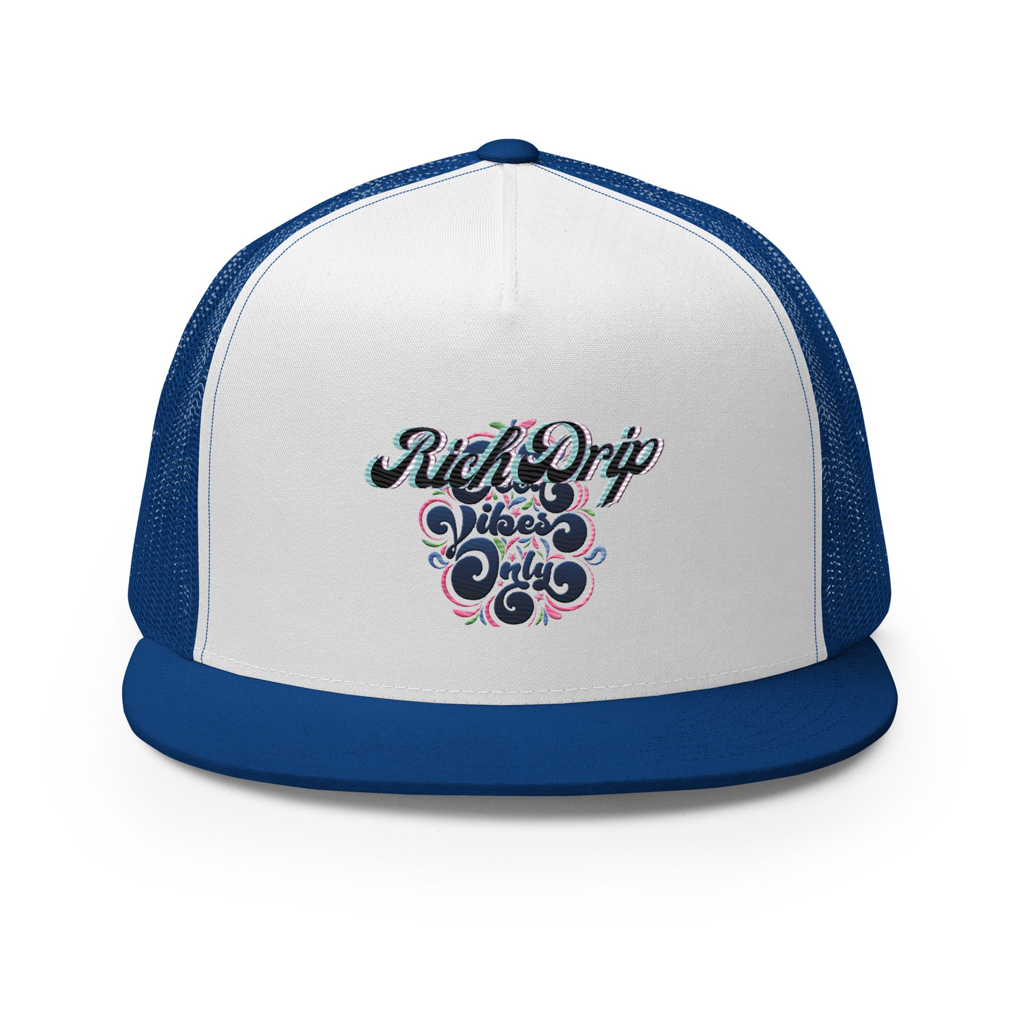 Rich Drip Good Vibes Only Blurple - Trucker Cap Colors