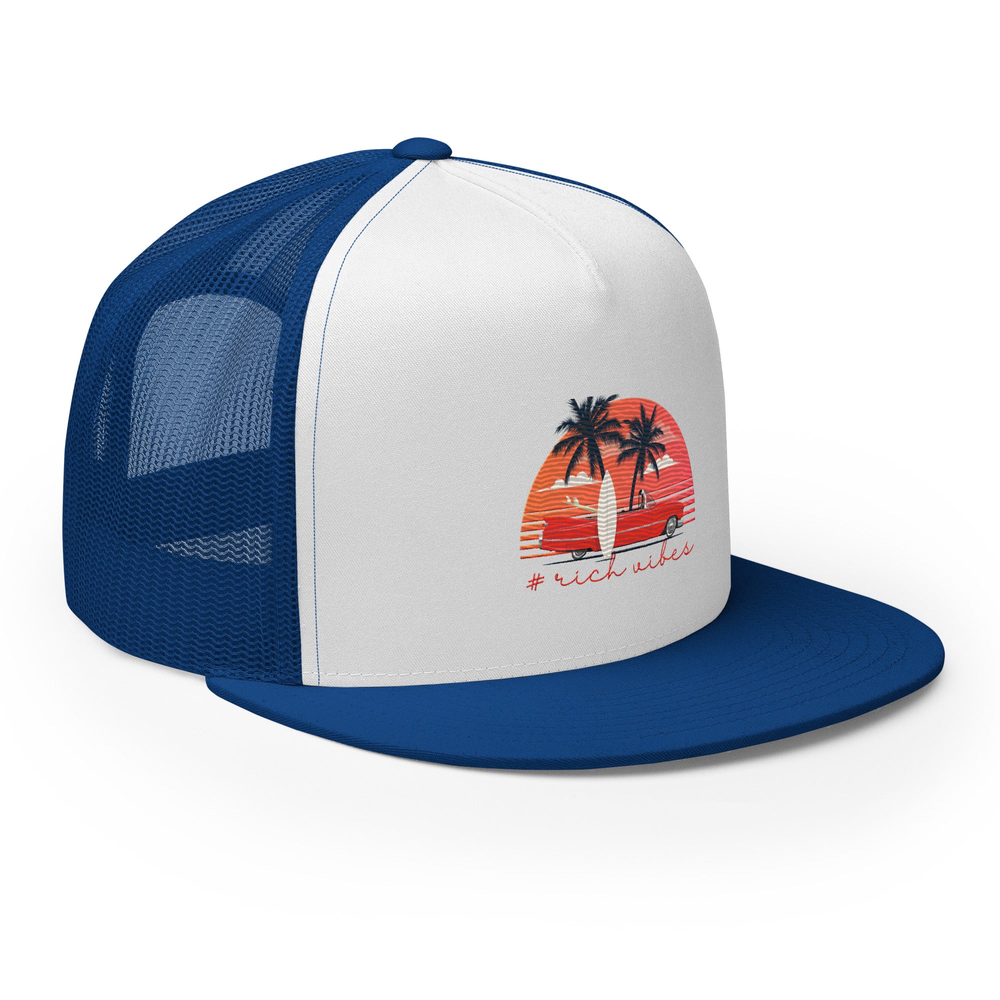 RV5 RR Surfs Up Sunset Classic - Trucker Cap