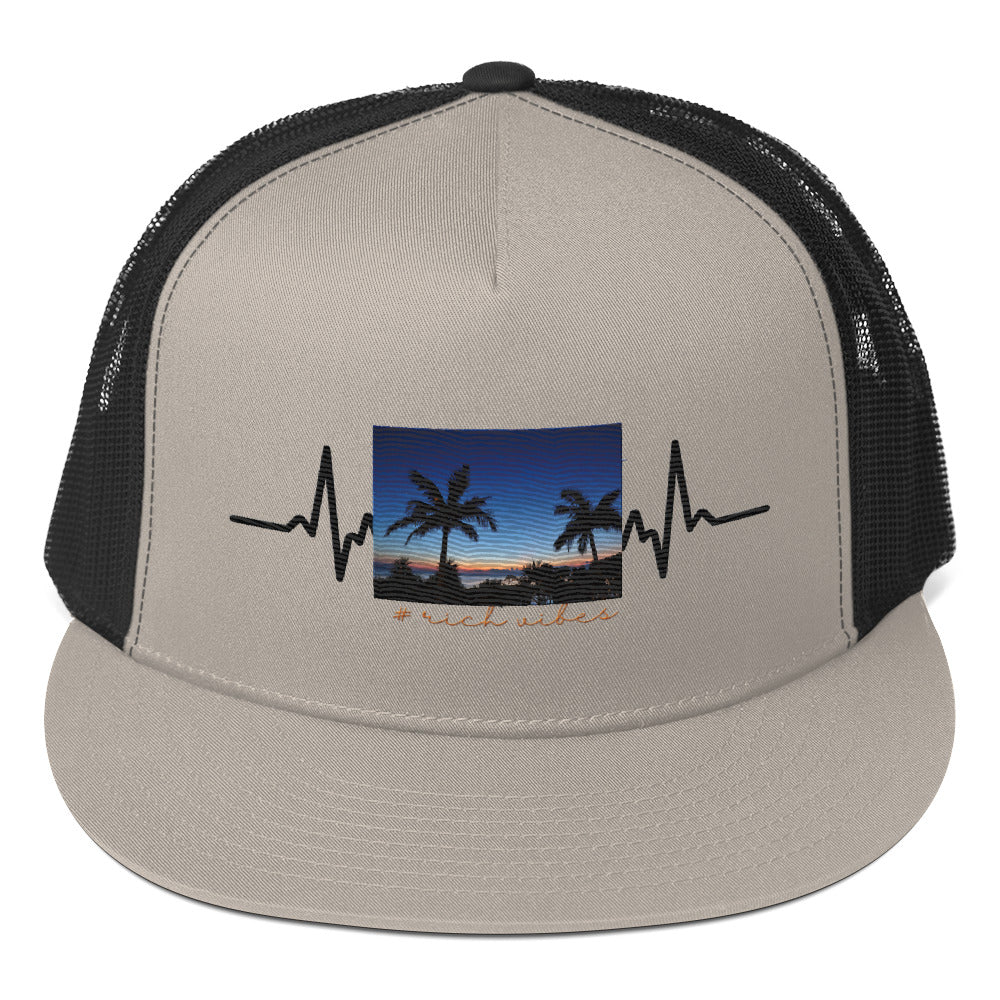 RV5 Rich Vibes Okinawa Beach Pulse - Trucker Cap