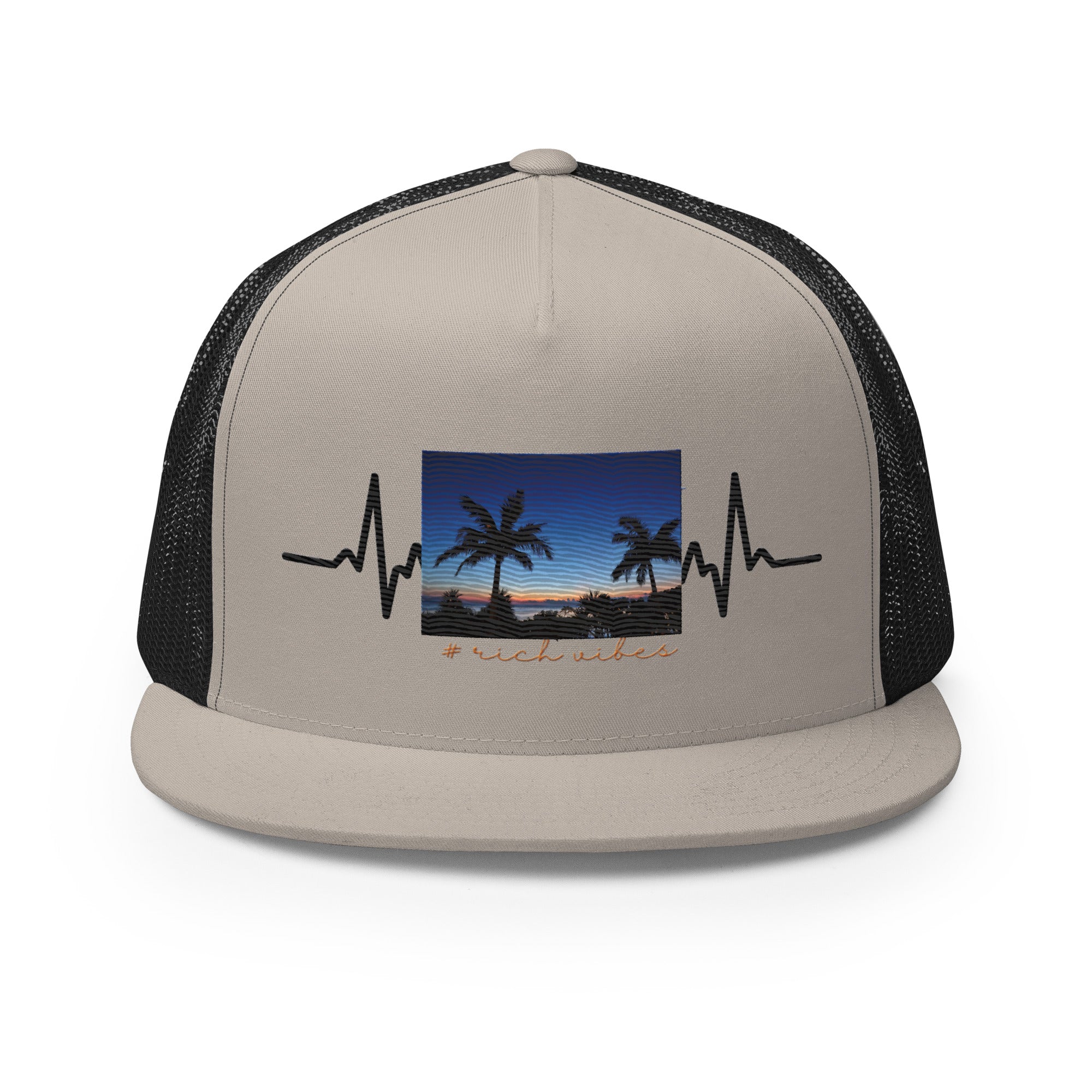 RV5 Rich Vibes Okinawa Beach Pulse - Trucker Cap