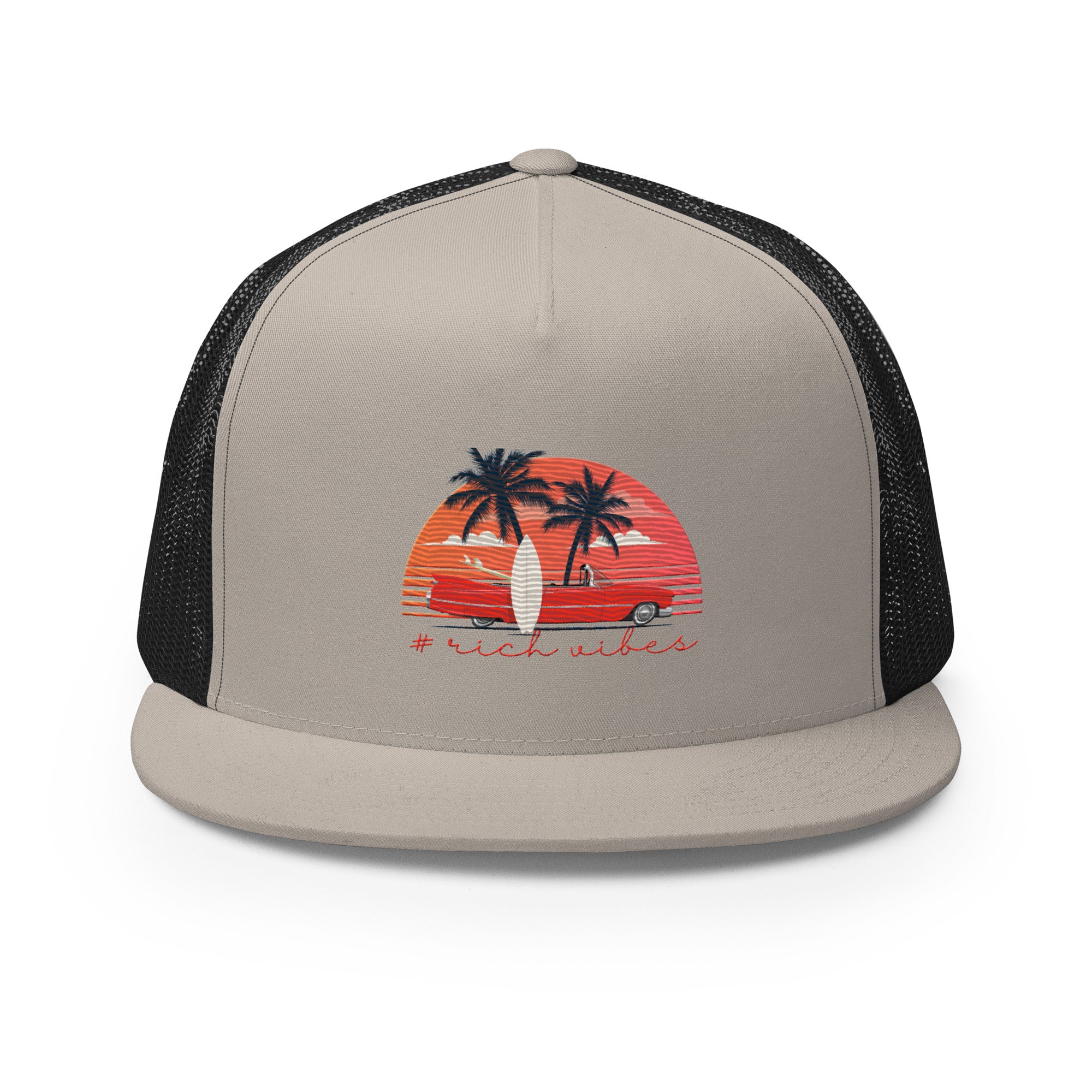 RV5 RR Surfs Up Sunset Classic - Trucker Cap