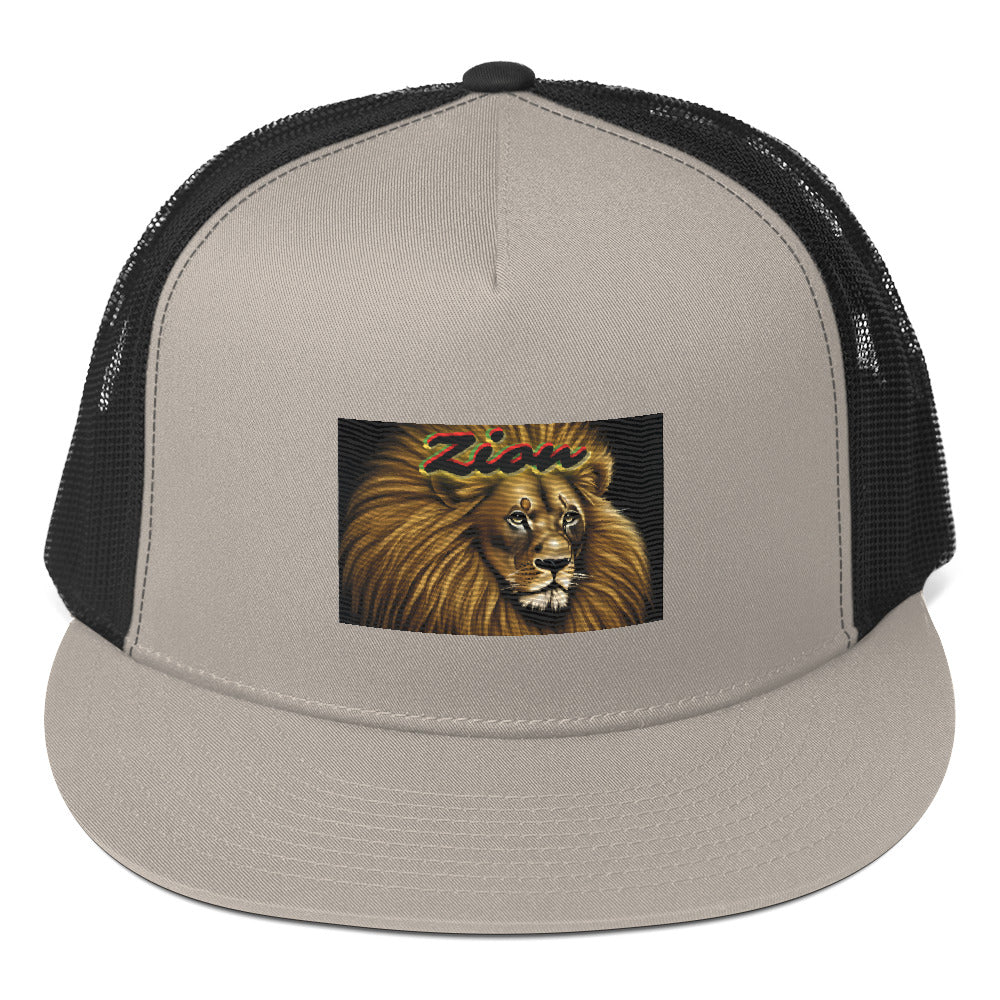 Rich Vibes Zion King Of The Jungle Black - Trucker Cap