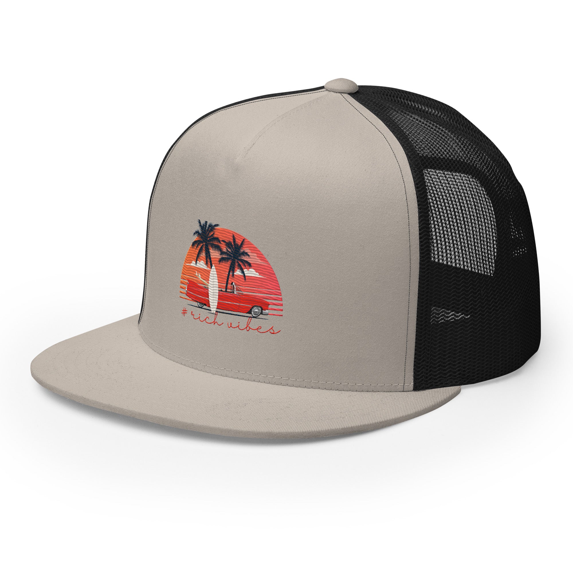 RV5 RR Surfs Up Sunset Classic - Trucker Cap