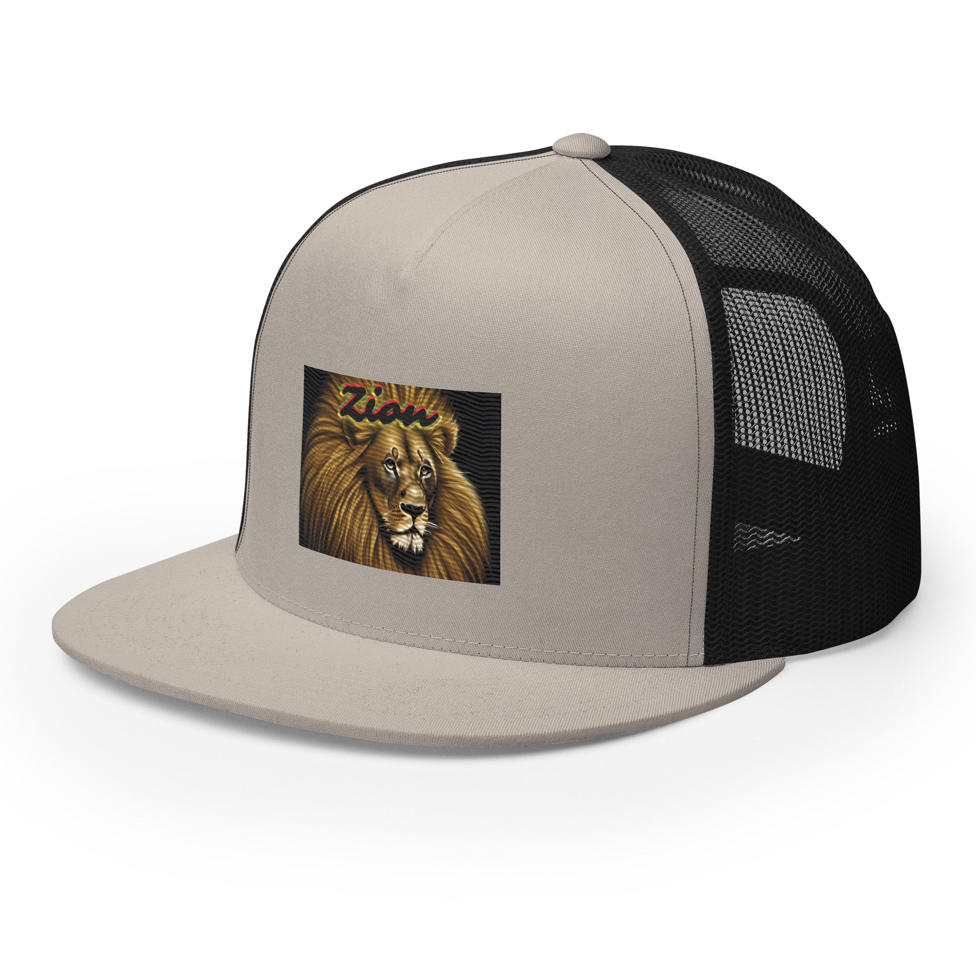 Rich Vibes Zion King Of The Jungle Black - Trucker Cap