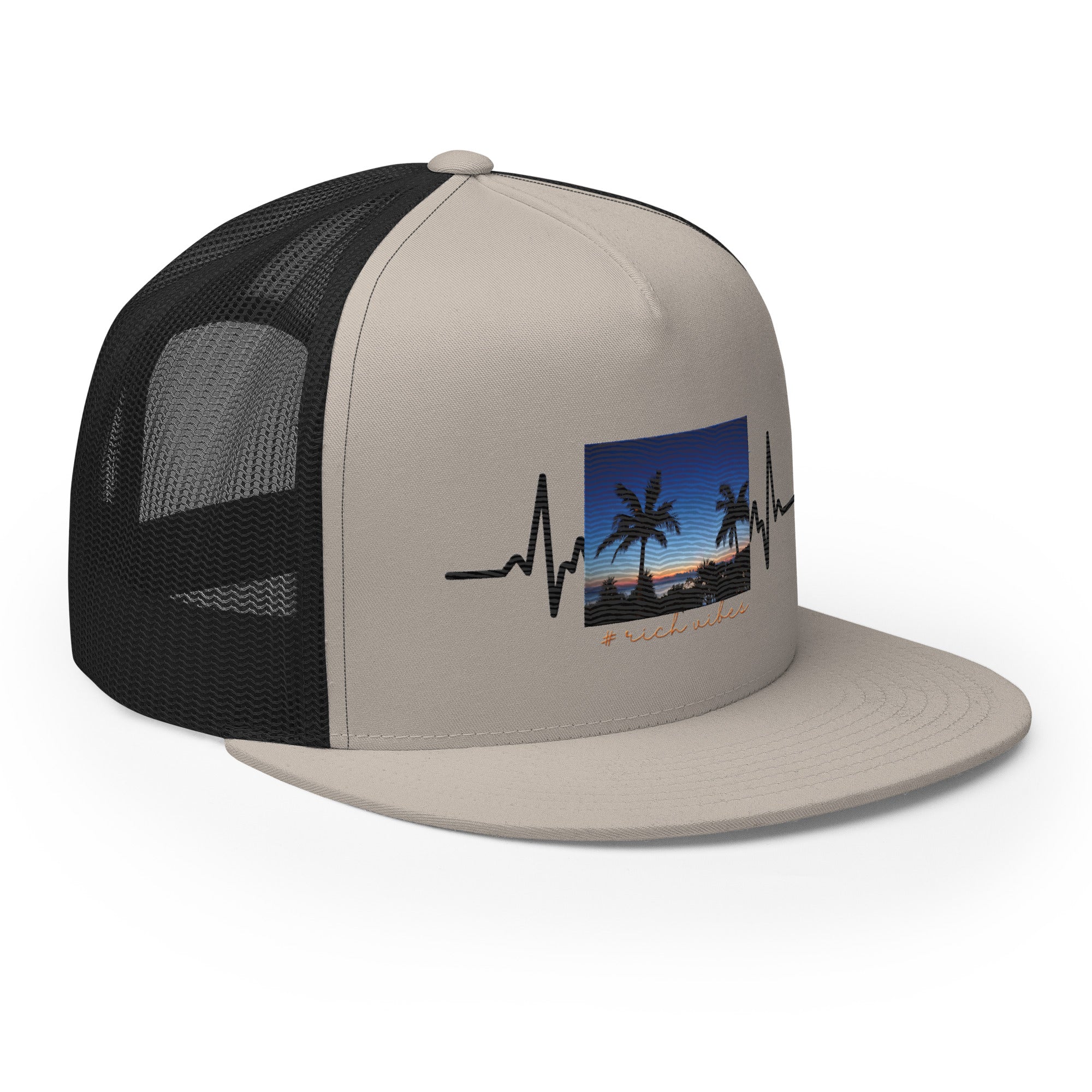 RV5 Rich Vibes Okinawa Beach Pulse - Trucker Cap