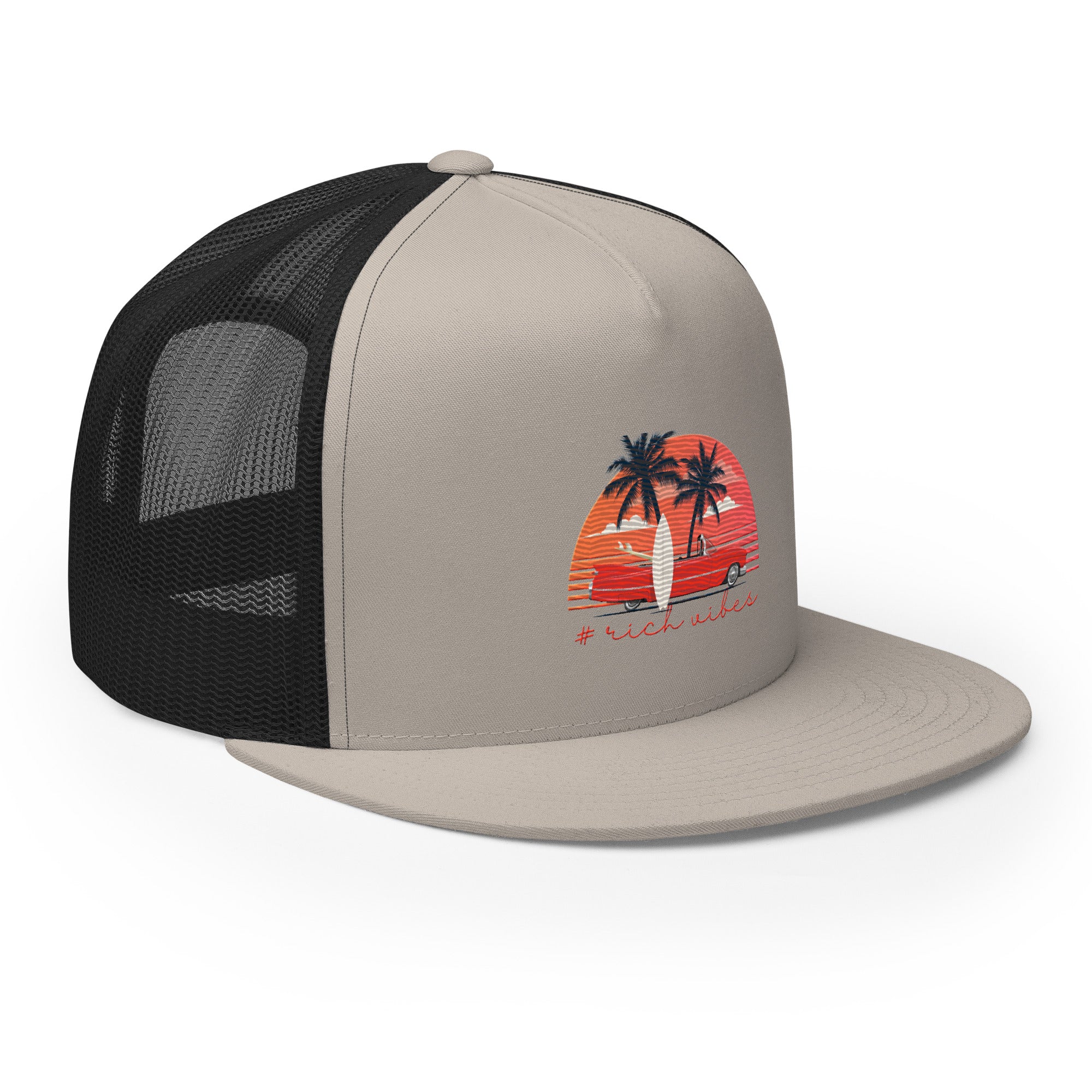 RV5 RR Surfs Up Sunset Classic - Trucker Cap