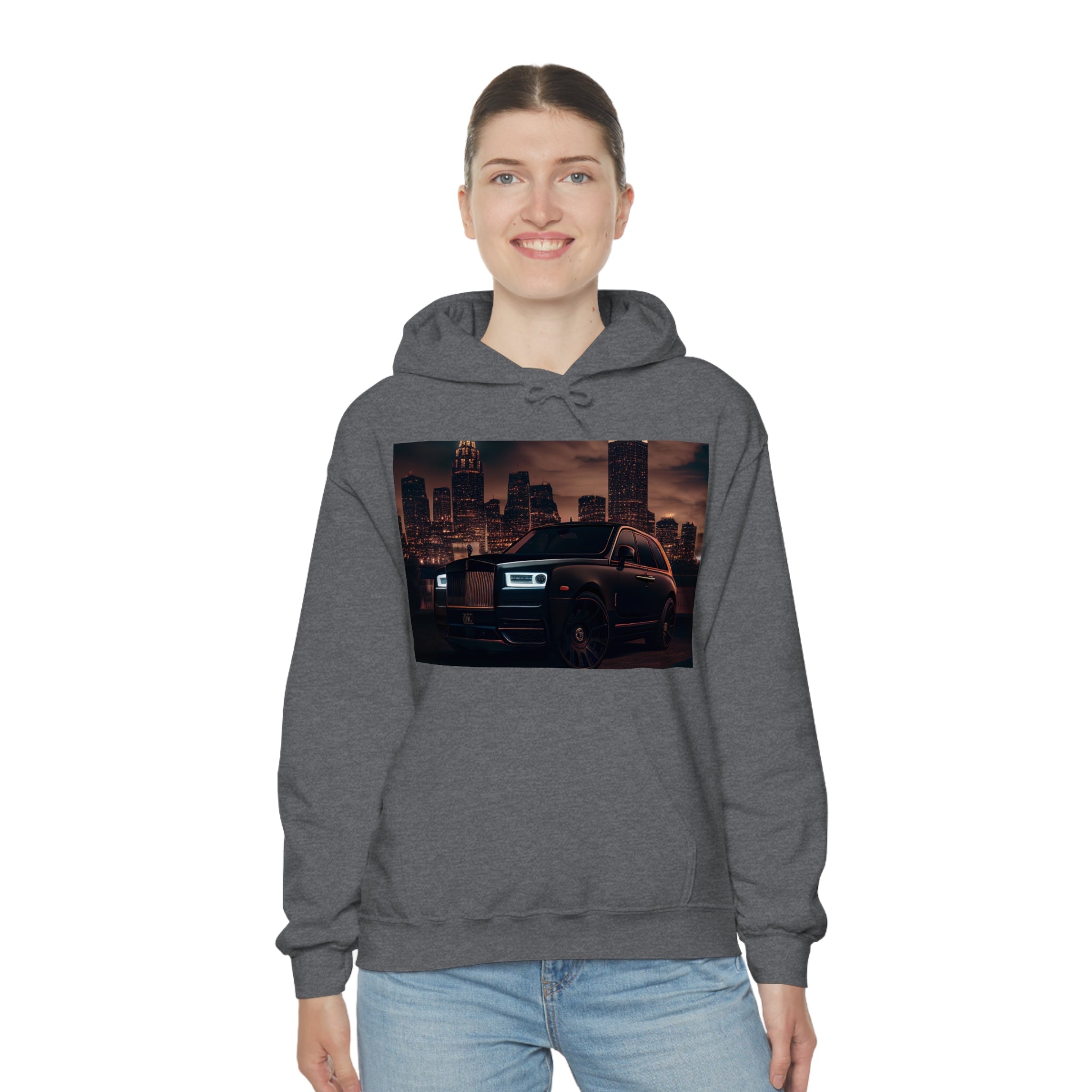 Rich Vibes Black RR Authentic Signature Collection - Heavy Hoodie