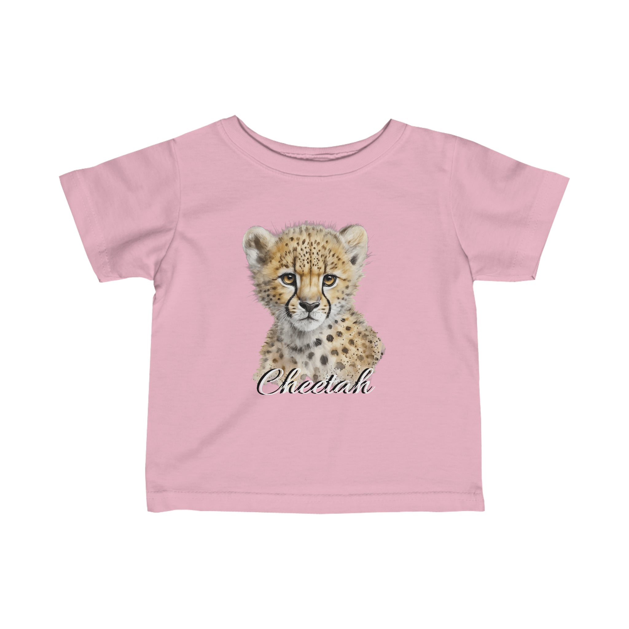 RV Brand Of The Brave Cheetah Cub - Infant Fine Jersey Tee
