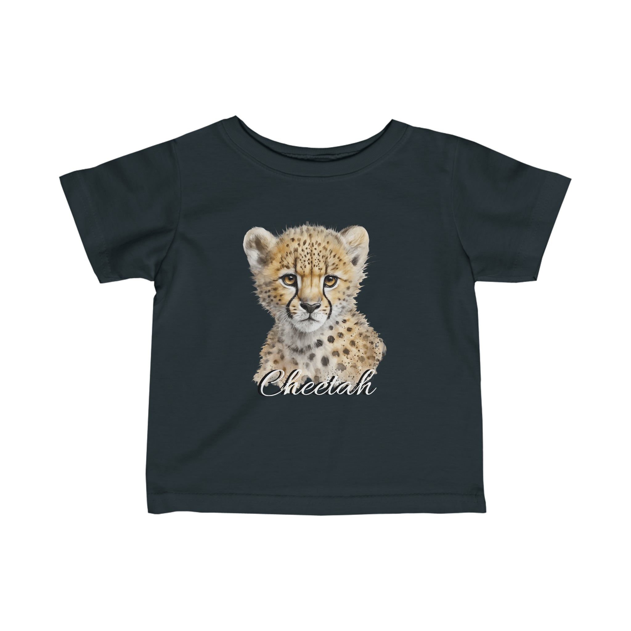 RV Brand Of The Brave Cheetah Cub - Infant Fine Jersey Tee