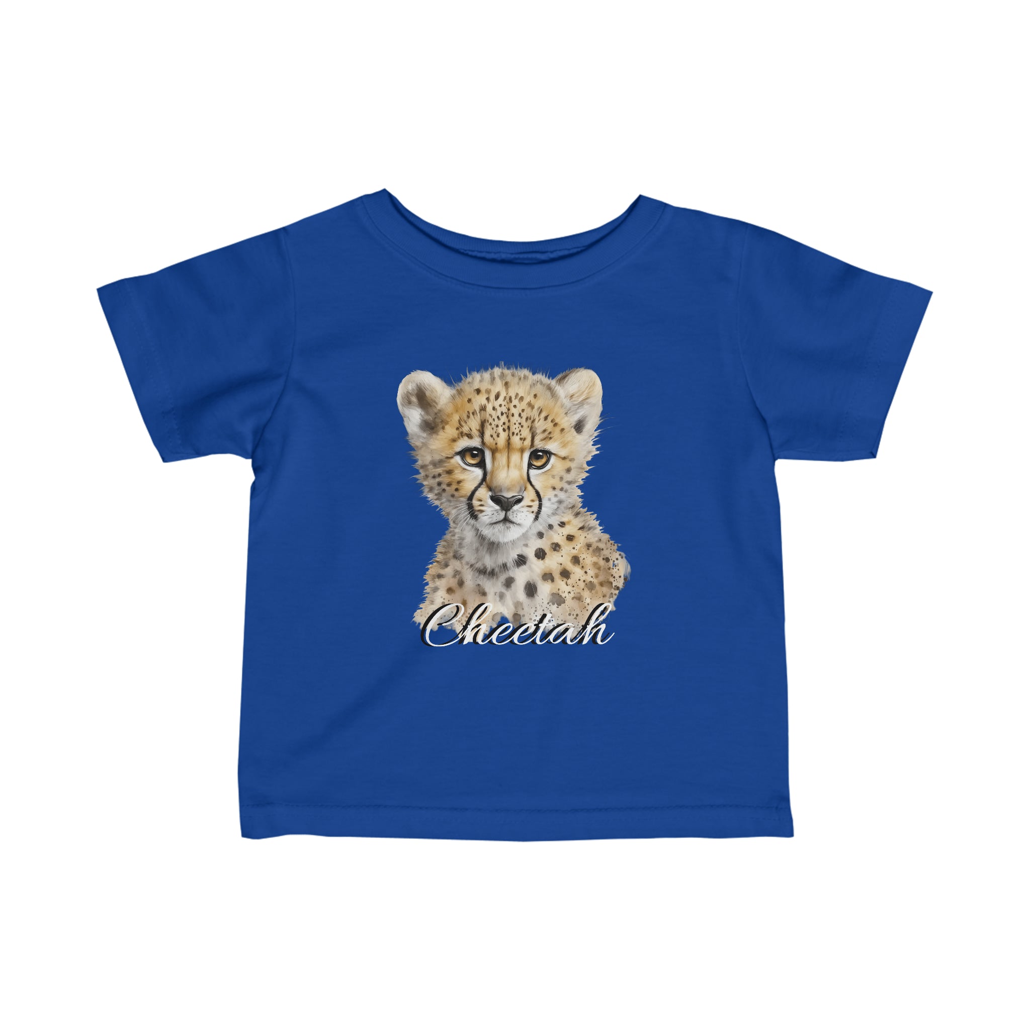 RV Brand Of The Brave Cheetah Cub - Infant Fine Jersey Tee
