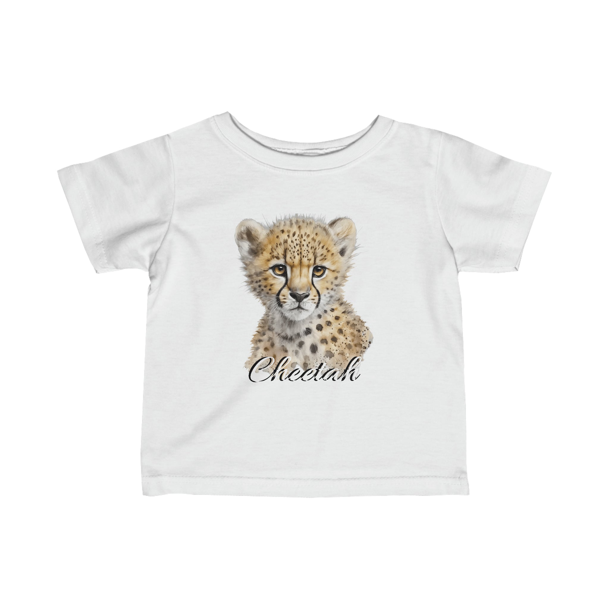 RV Brand Of The Brave Cheetah Cub - Infant Fine Jersey Tee