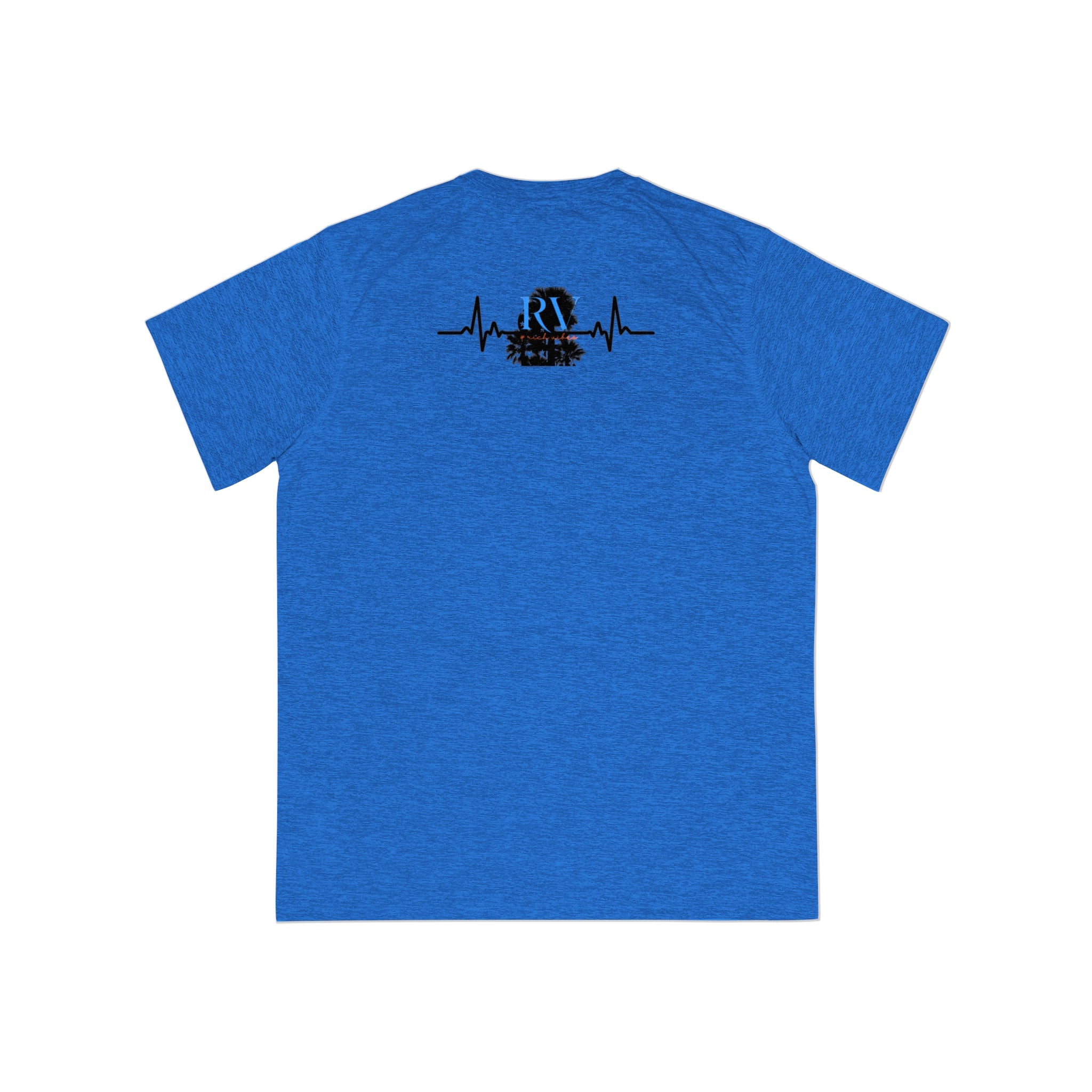 Rich Vibes Palm Tree RV Pulse - Men's Sports T-shirt